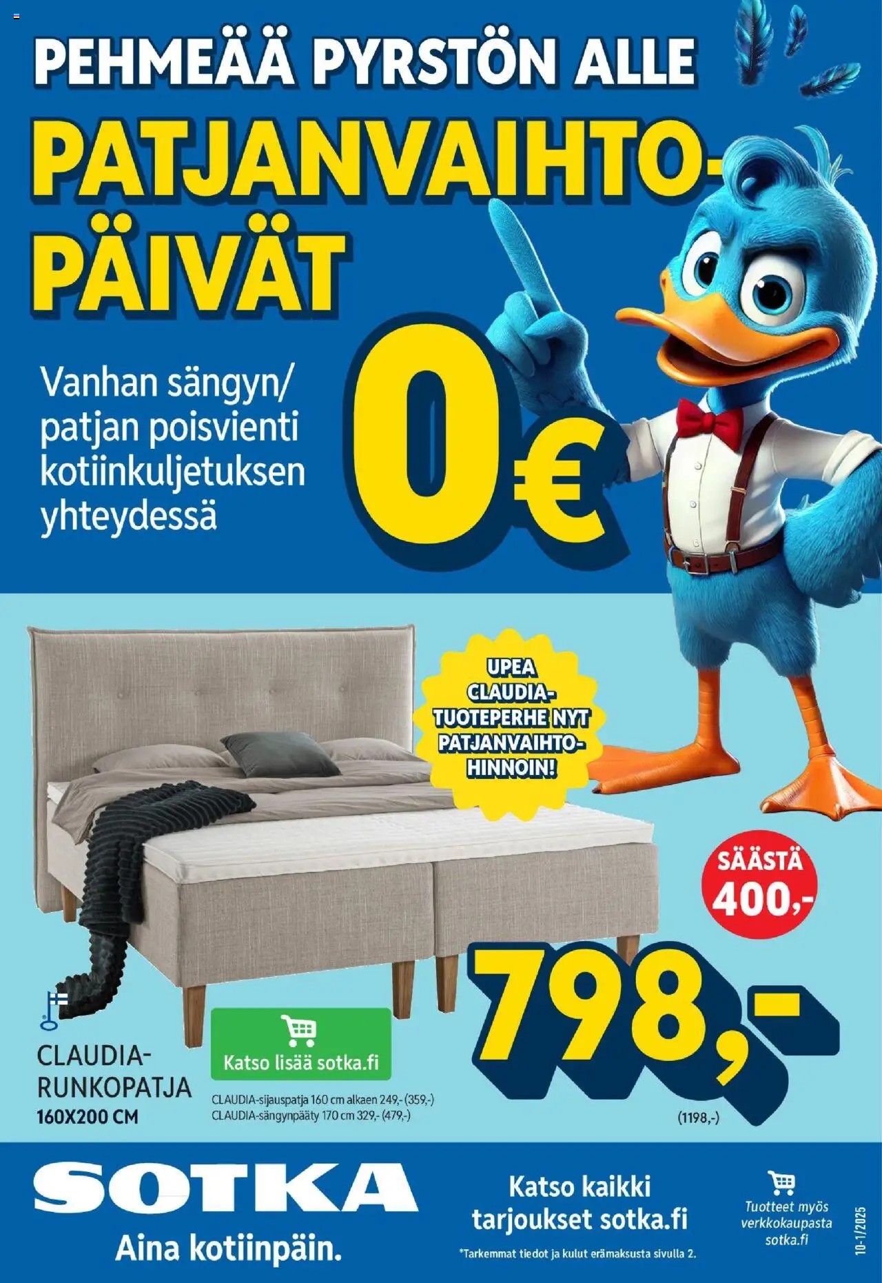 Sotka tarjoukset - sivu 1- voimassa alkaen 01/10/2025