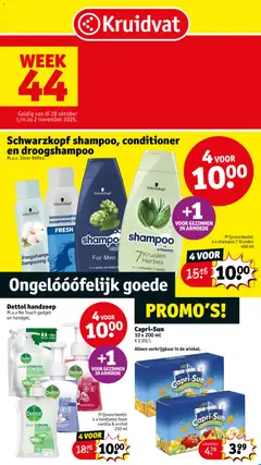 Kruidvat folder week 44 geldig vanaf 28/10/2025