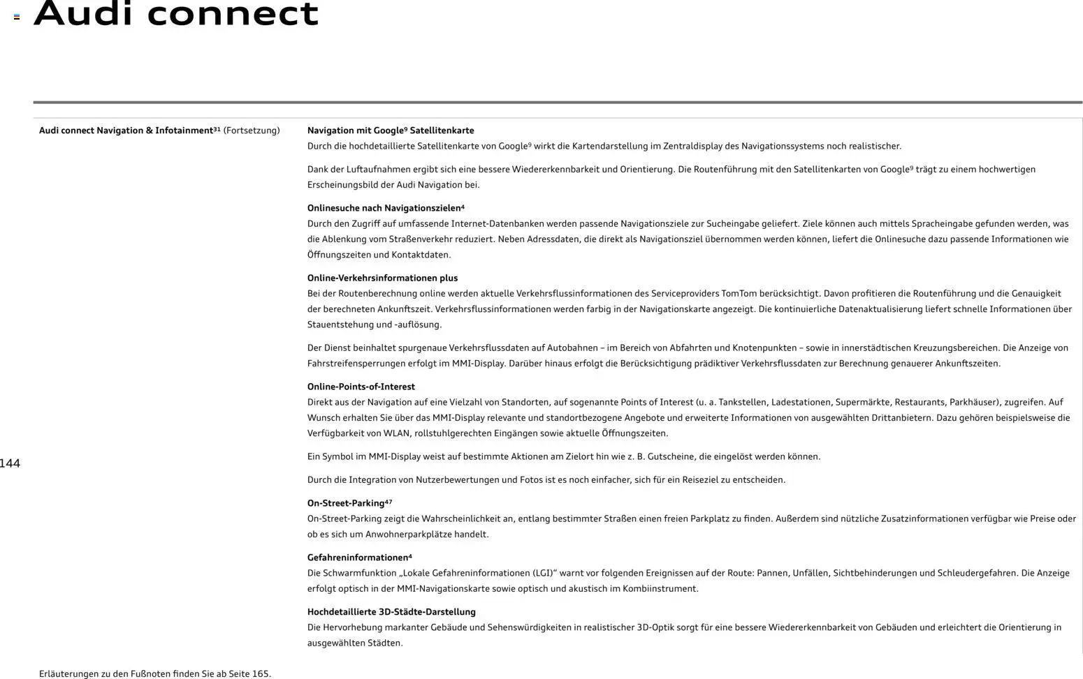 Audi A6 - Seite 144 - gültig ab 28.10.2025