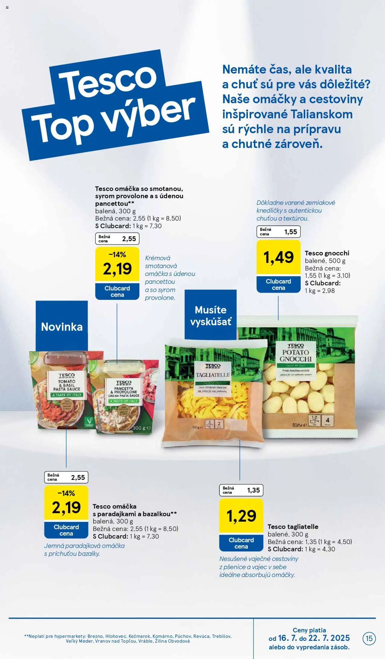 Tesco Hypermarket - leták - strana 15- platný od 16.07.2025