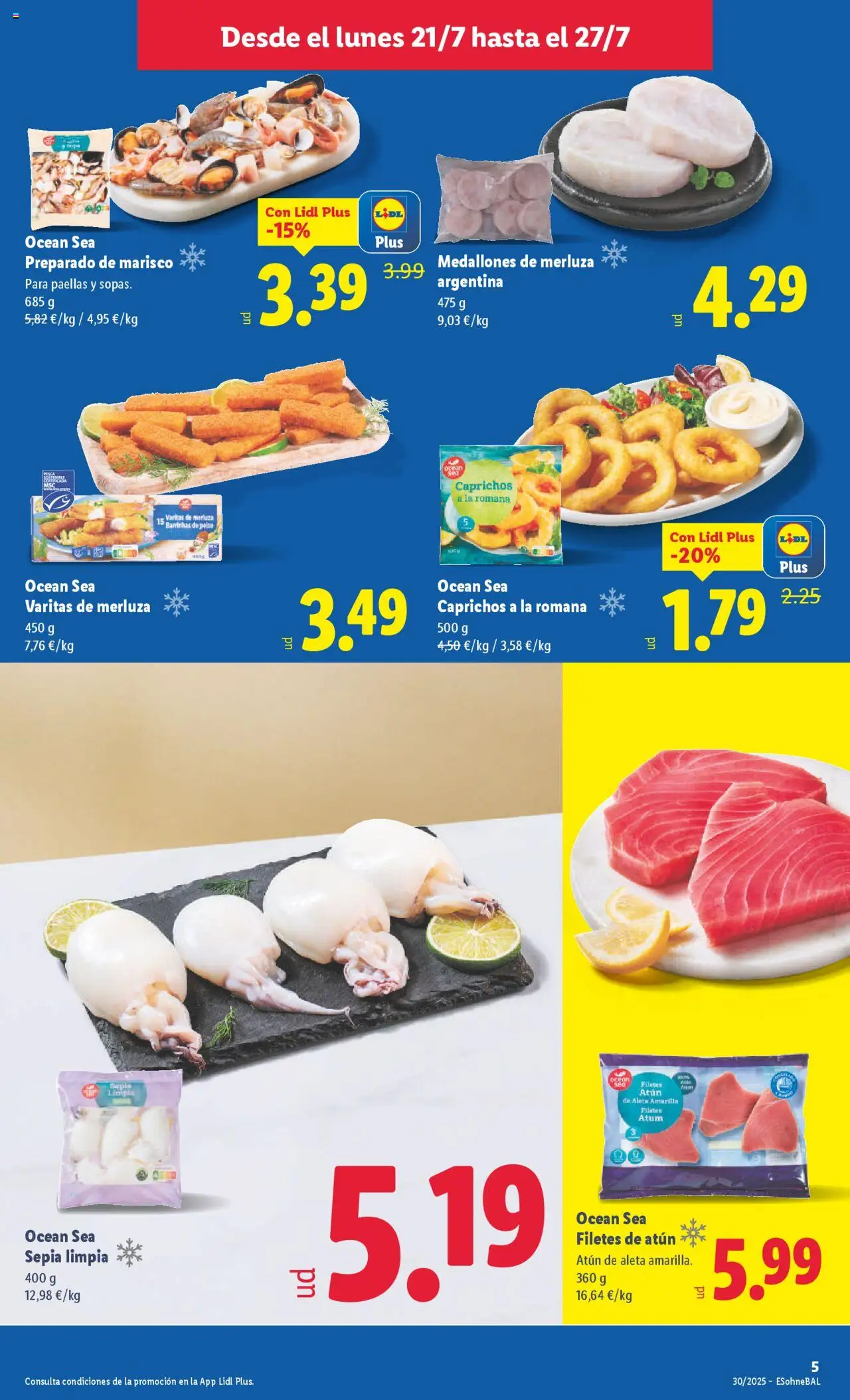 Lidl folleto - Página de 5 - Válido desde 21/07/2025