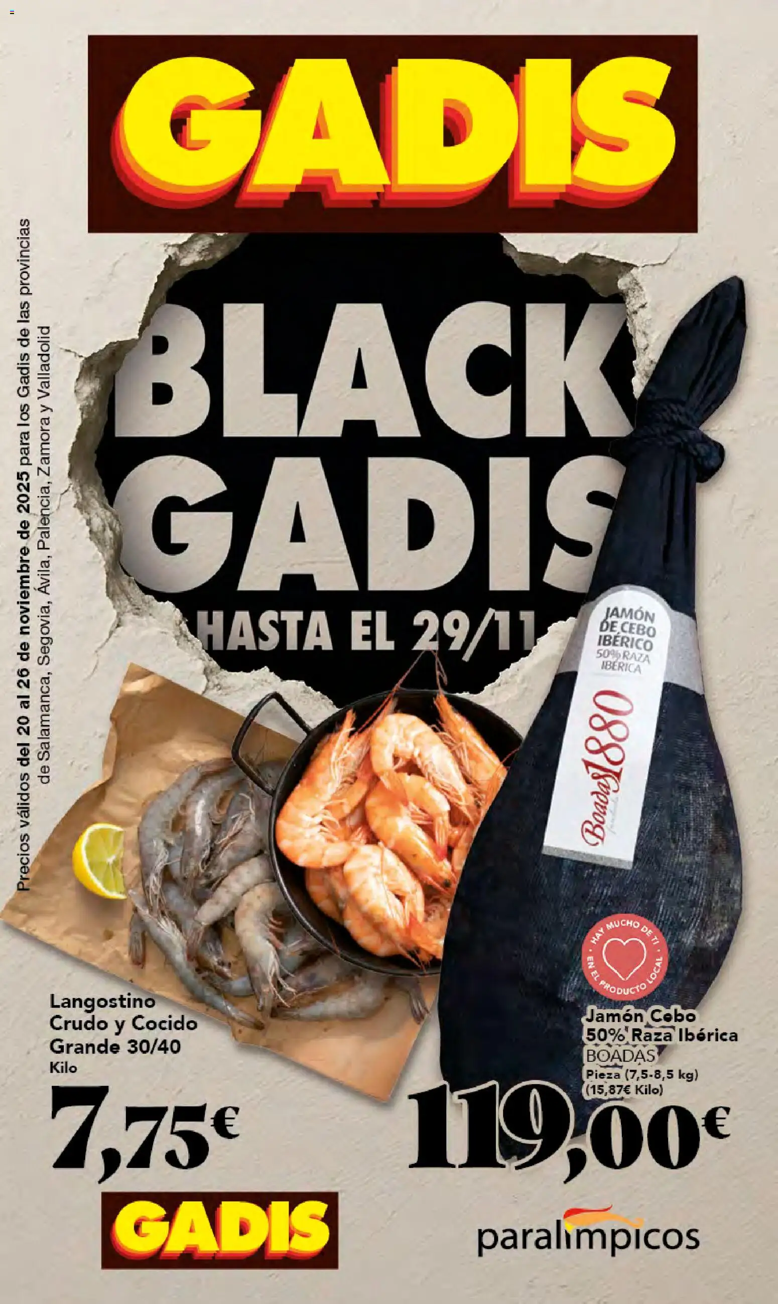 Gadis - Black Friday - Página de 1 - Válido desde 20/11/2025