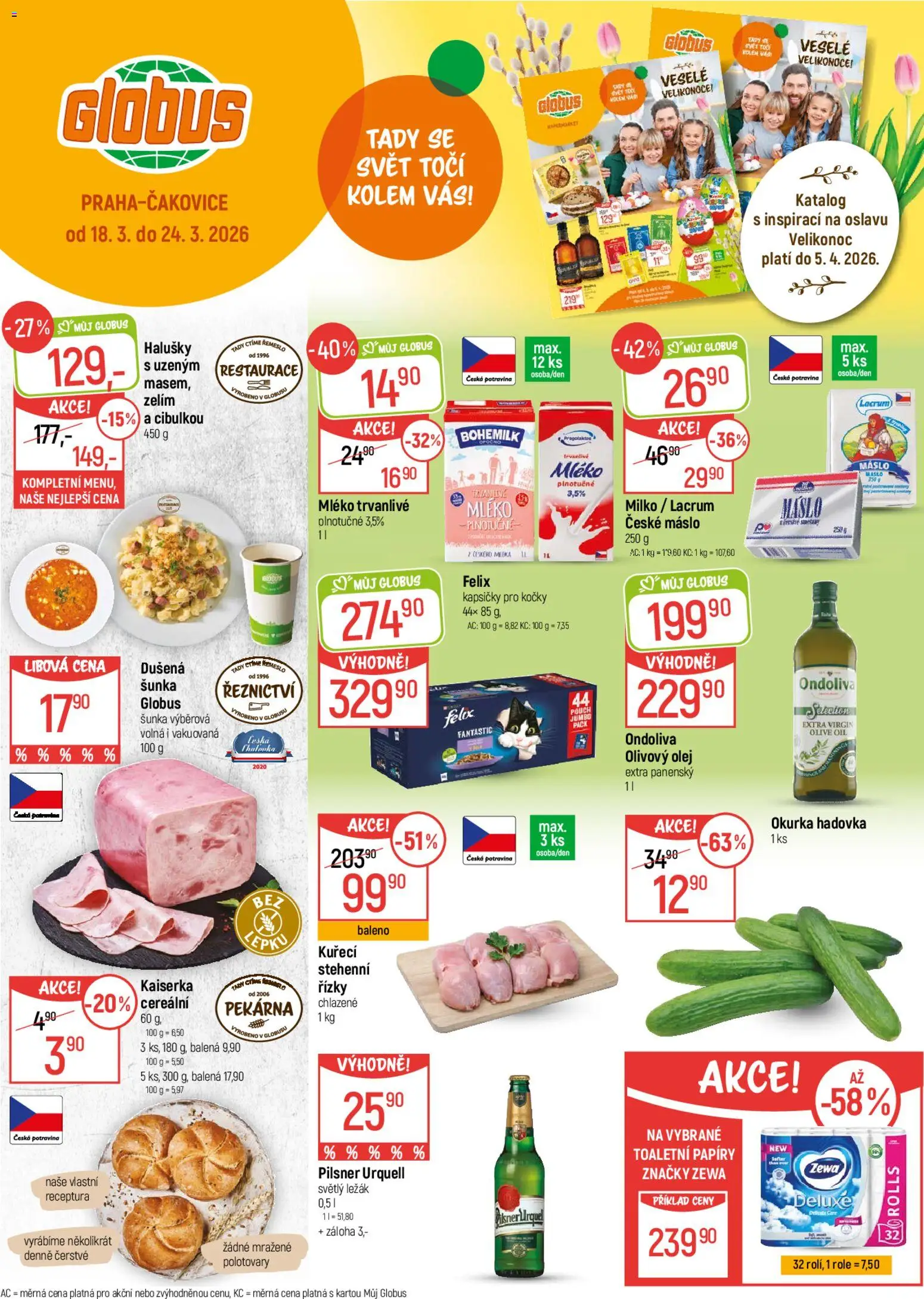 Globus leták - strana 1- platný od 18.03.2026