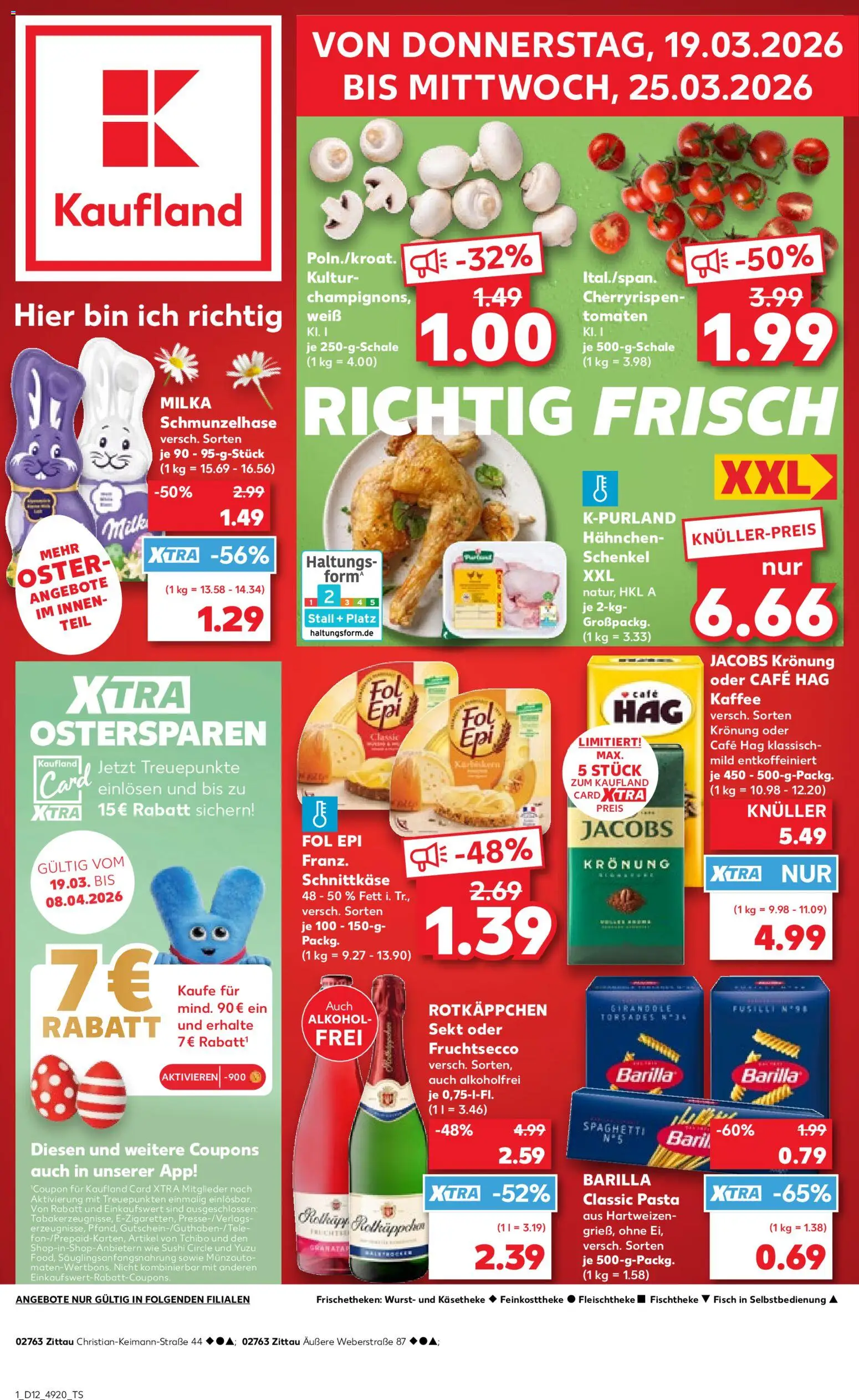 Kaufland Prospekt 	 - Seite 1 - gültig ab 19.03.2026