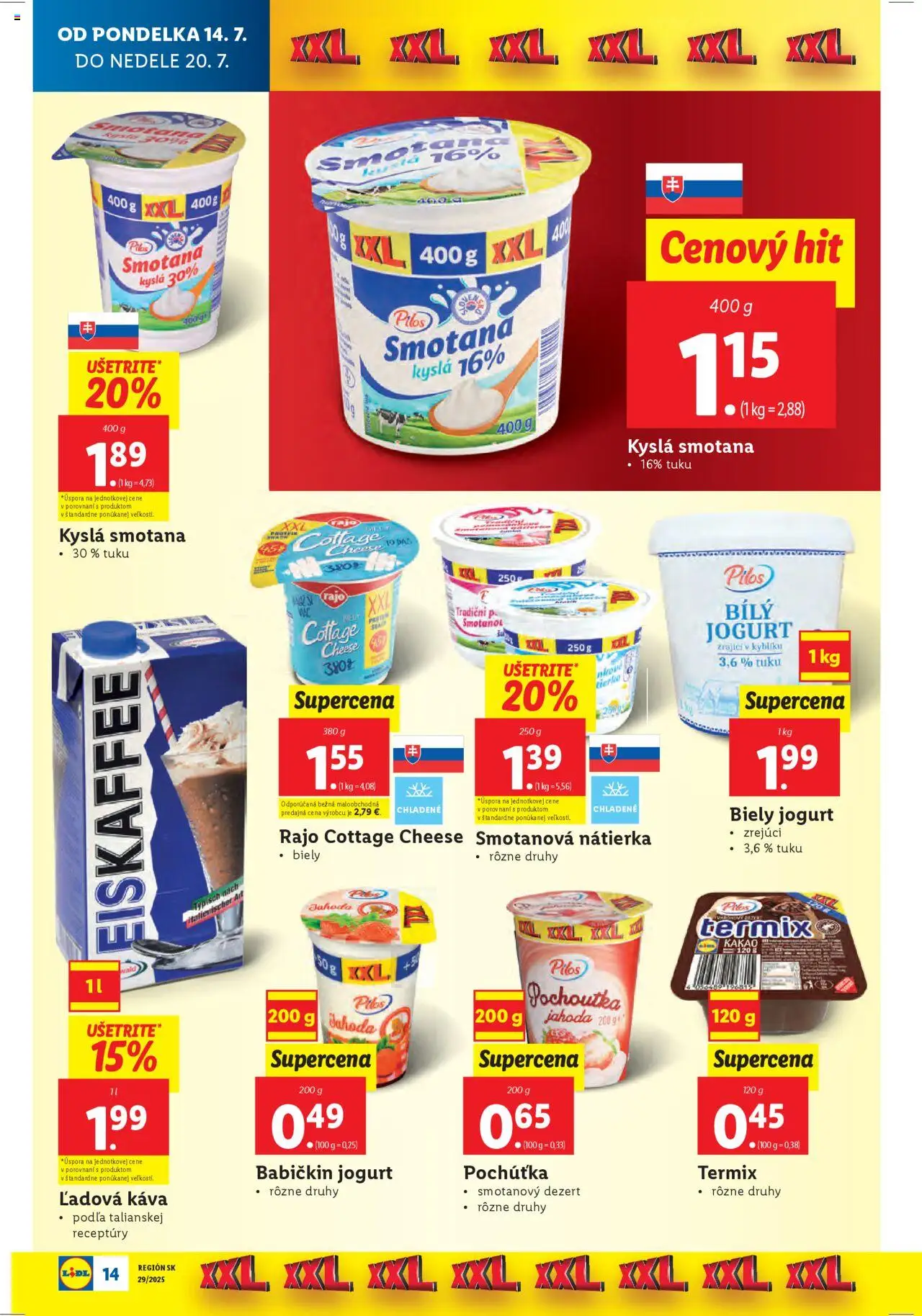 Lidl leták - strana 16- platný od 14.07.2025