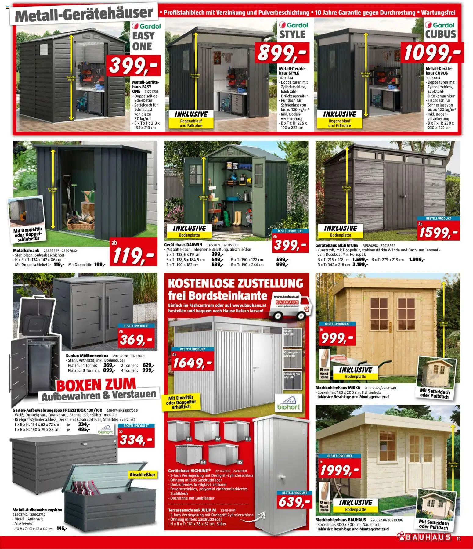 Bauhaus Prospekt aktuell - page 11- valid from 01.04.2026