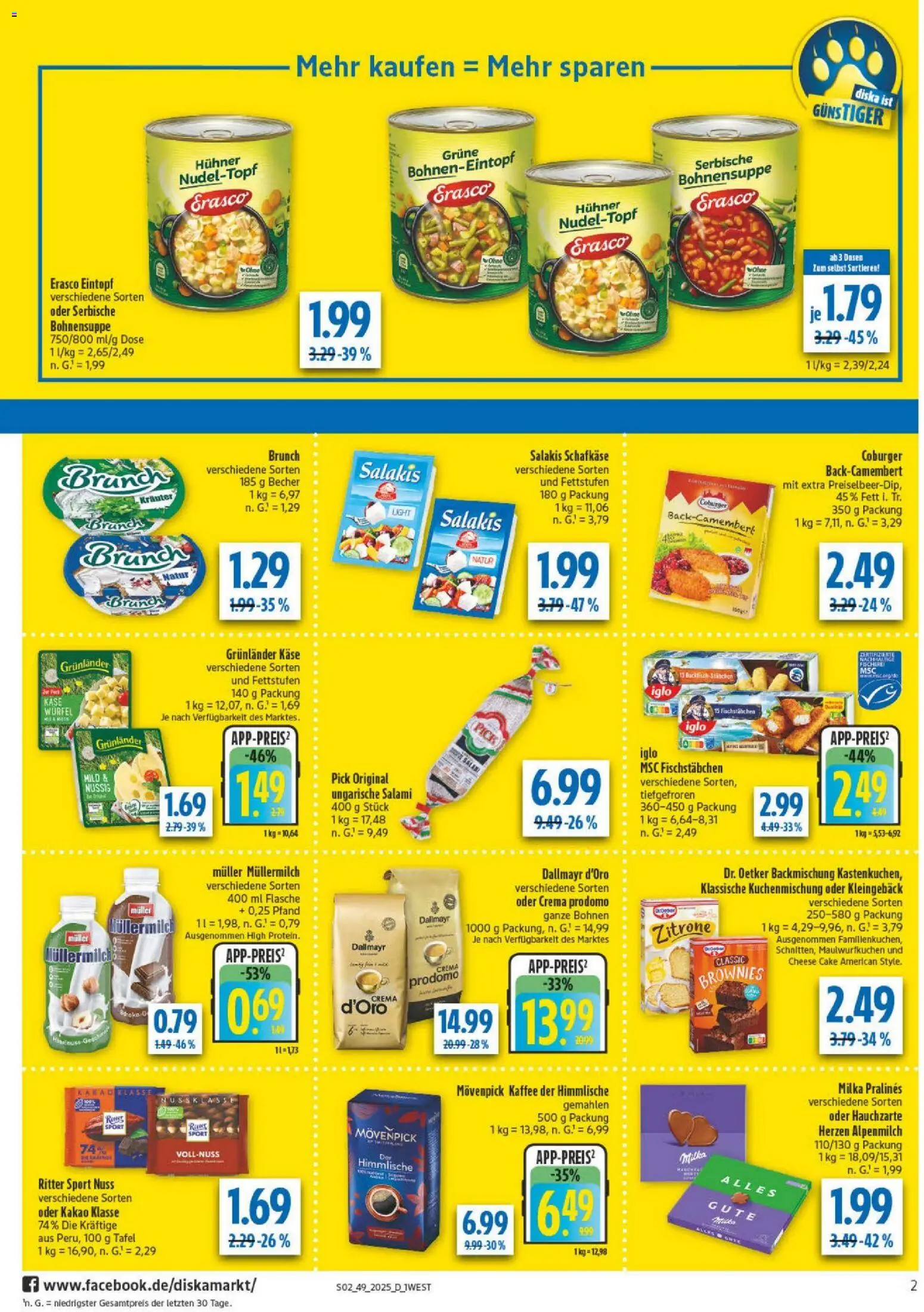 Diska - Diska Angebote Bayern KW49 - Seite 2 - gültig ab 01.12.2025