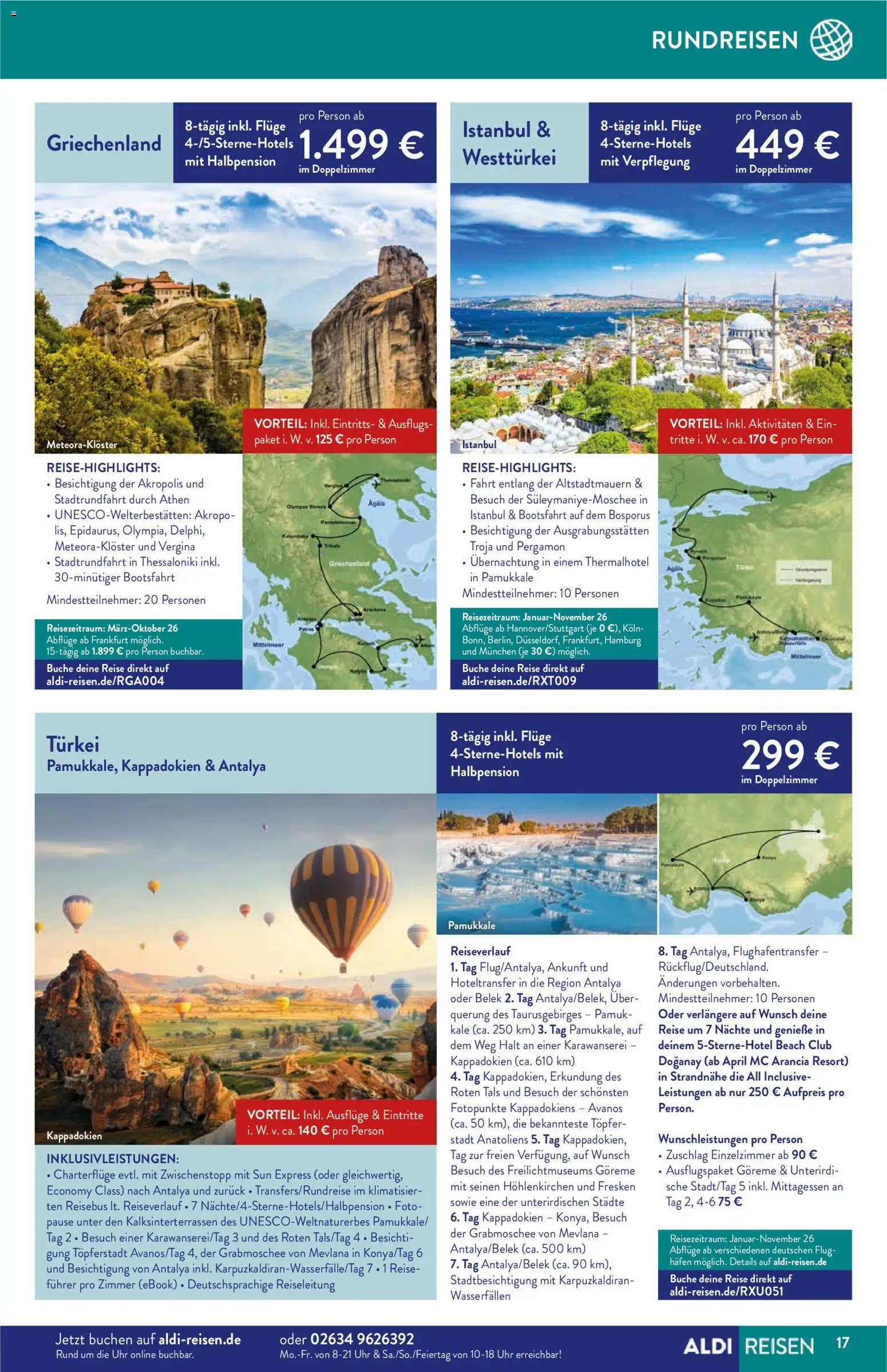 Aldi Reisen Prospekt 	 - Seite 17 - gültig ab 01.12.2025