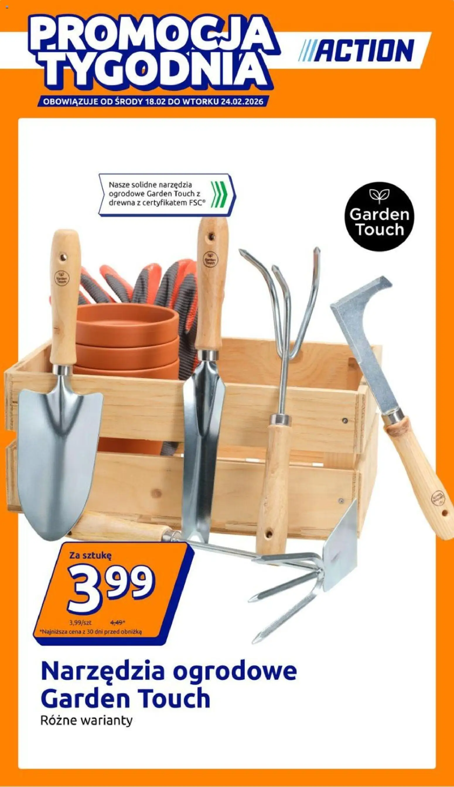 Action Gazetka - strona 1- ważny od 18.02.2026