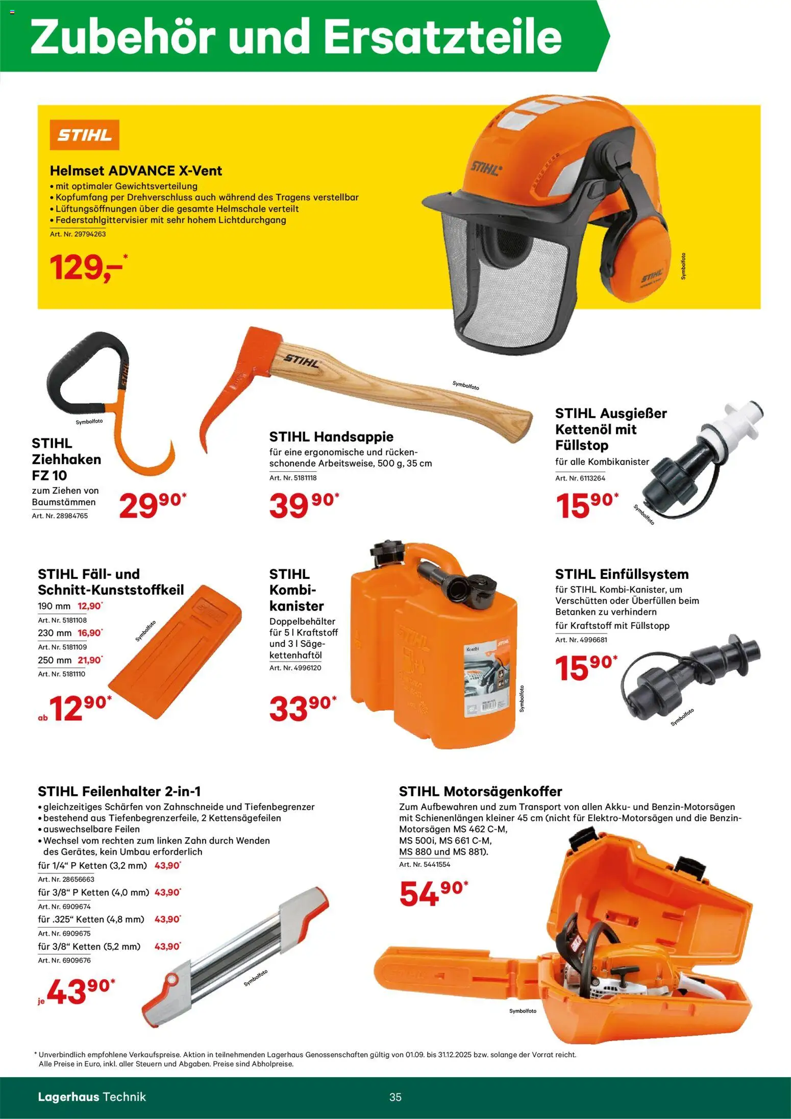 Lagerhaus Forstkatalog - page 35- valid from 01.01.2025