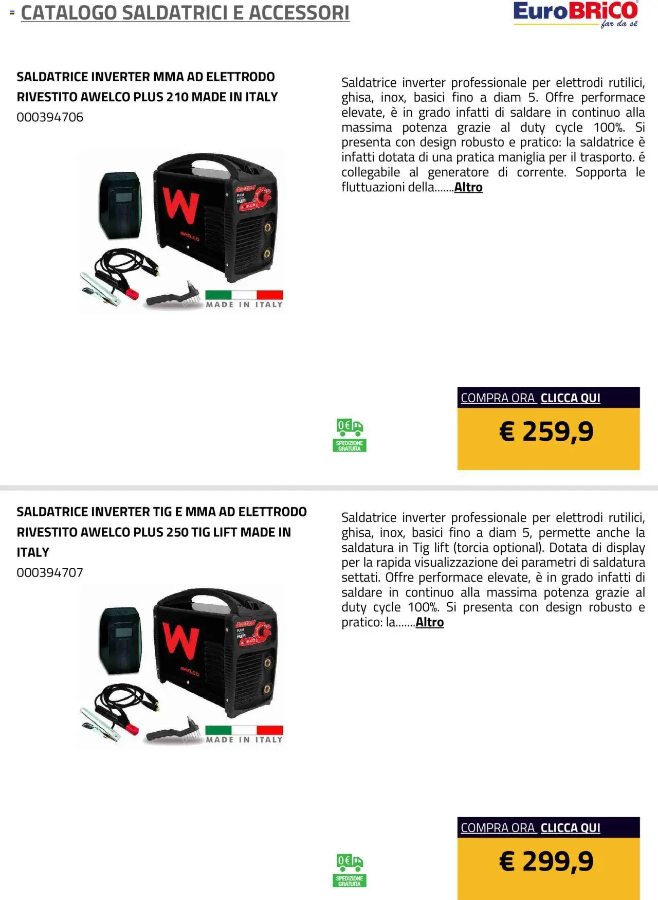 Eurobrico Saldatrici e accessori catalogo - pagina 17 - valido dal 23/07/2025