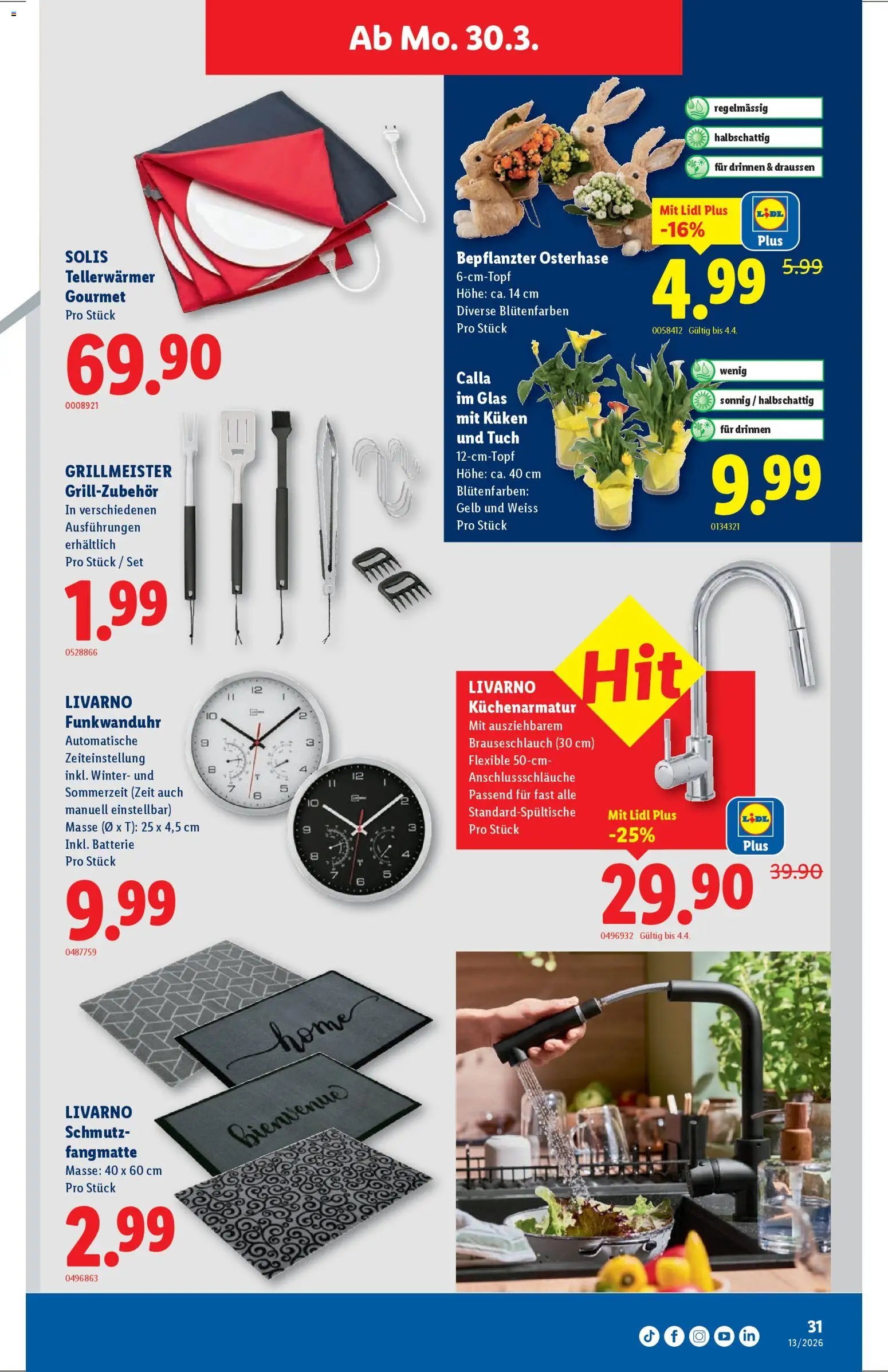 Lidl aktionen - page 31- valid from 26.03.2026