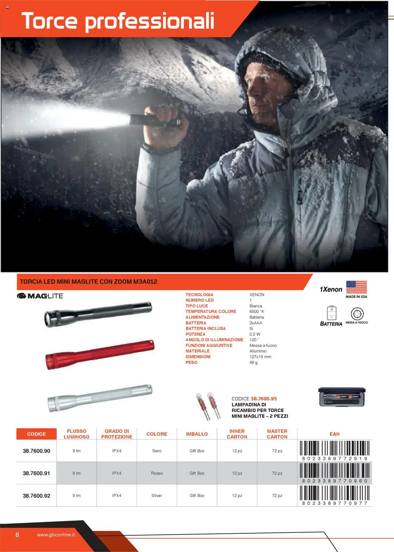 GBC Torce catalogo - pagina 8 - valido dal 31/05/2025