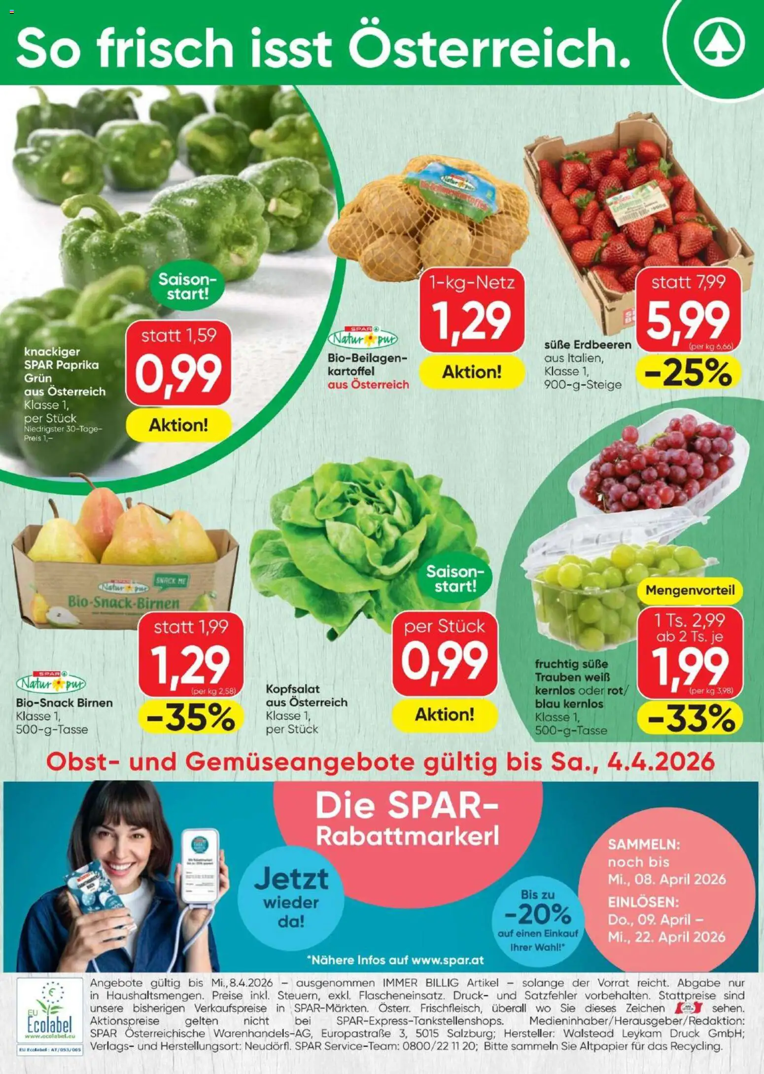 Spar - Flugblatt - page 20- valid from 31.03.2026