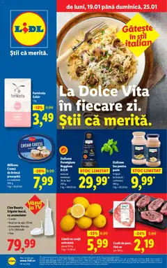Catalog Lidl valabil de la 19.01.2026