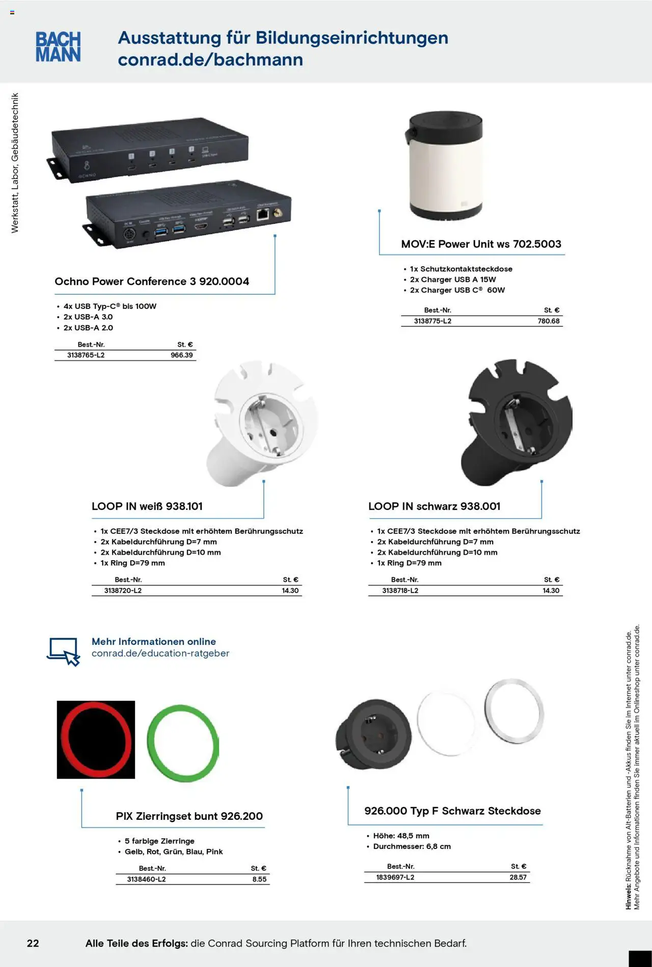 Conrad Education Katalog - Seite 22 - gültig ab 01.01.2025