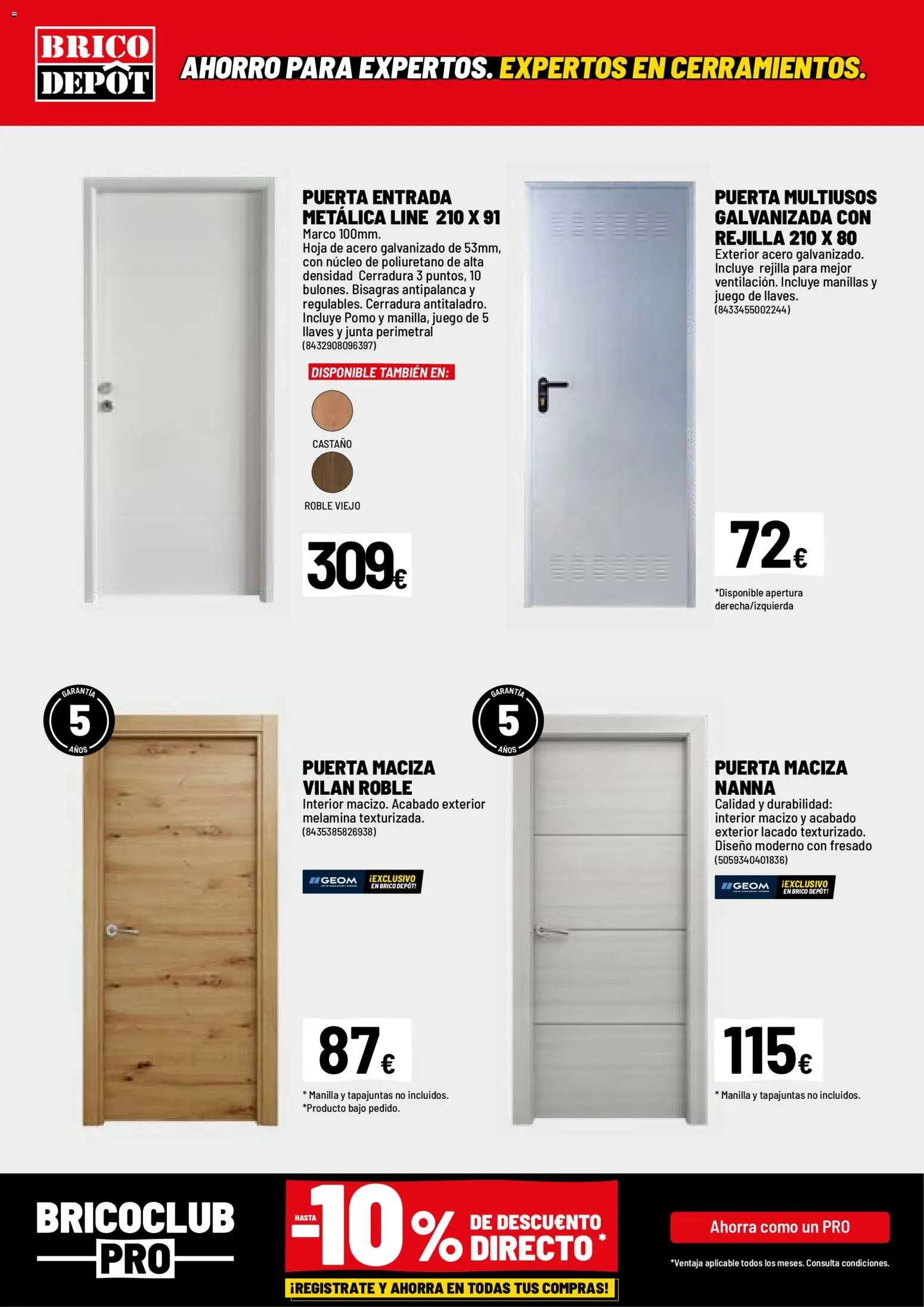 Brico Depôt folleto - Página de 10 - Válido desde 27/03/2026
