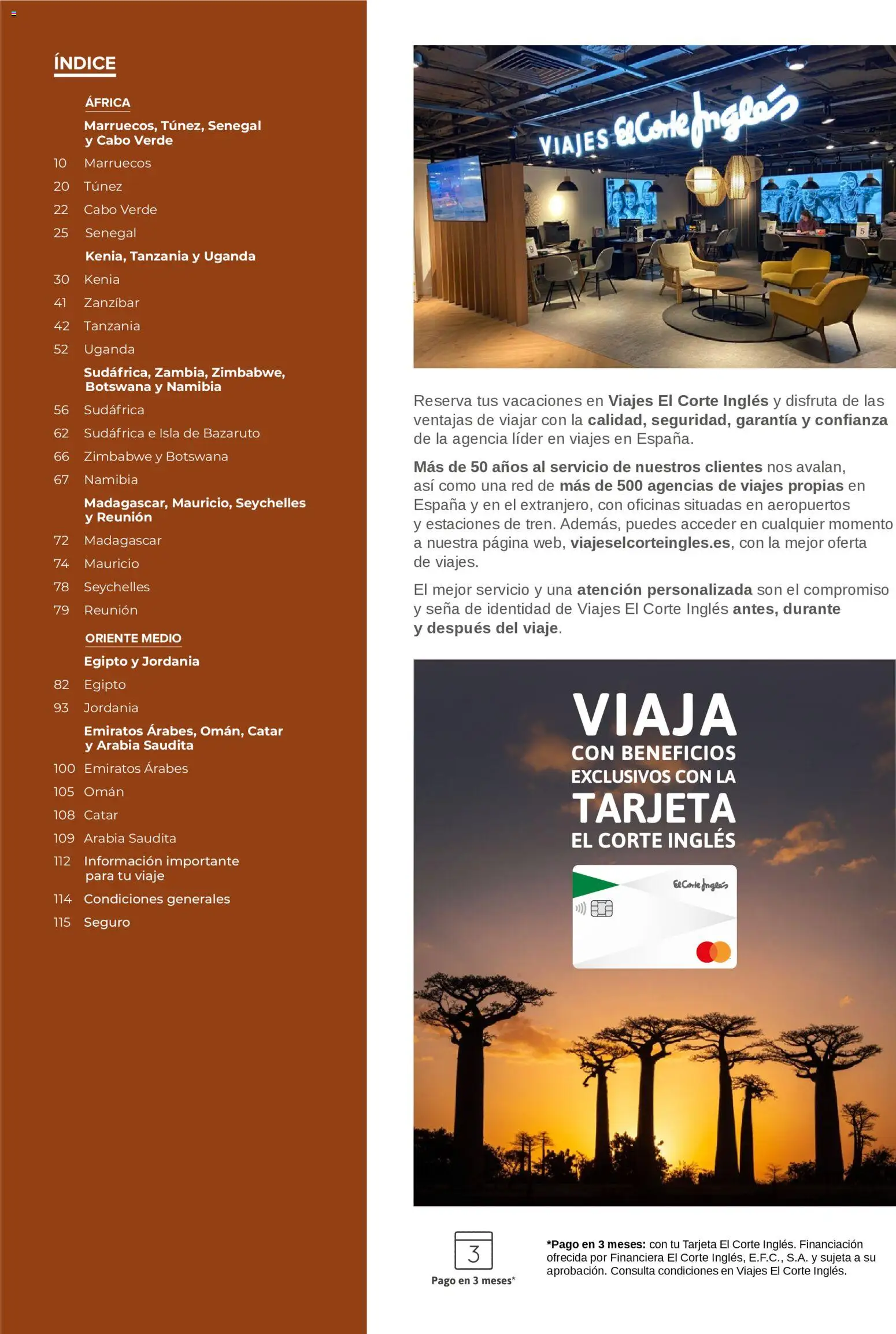 Viajes El Corte Inglés Africa y Oriente Medio - Página de 2 - Válido desde 01/01/2026