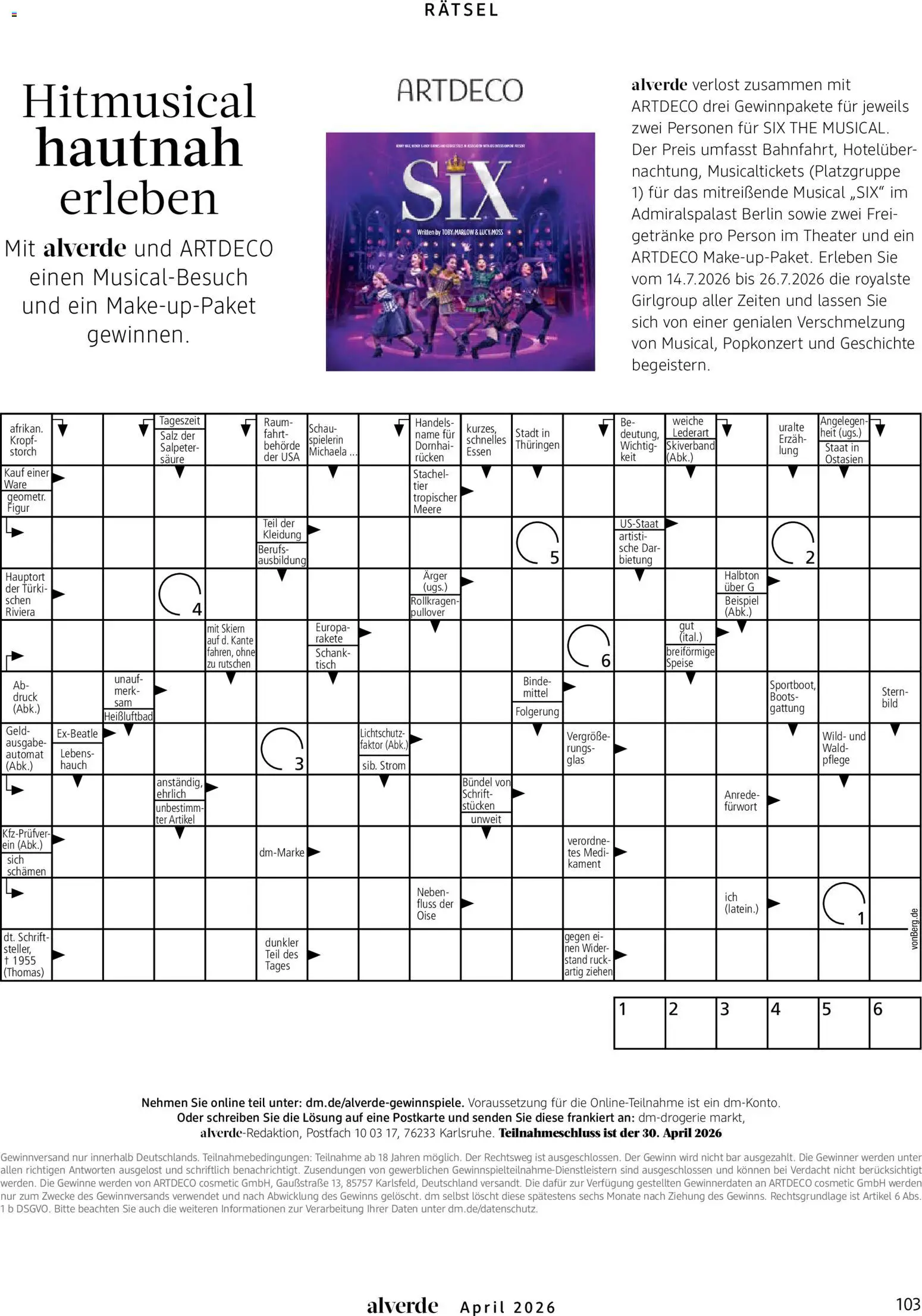 dm drogerie Prospekt 	 - Seite 103 - gültig ab 01.04.2026