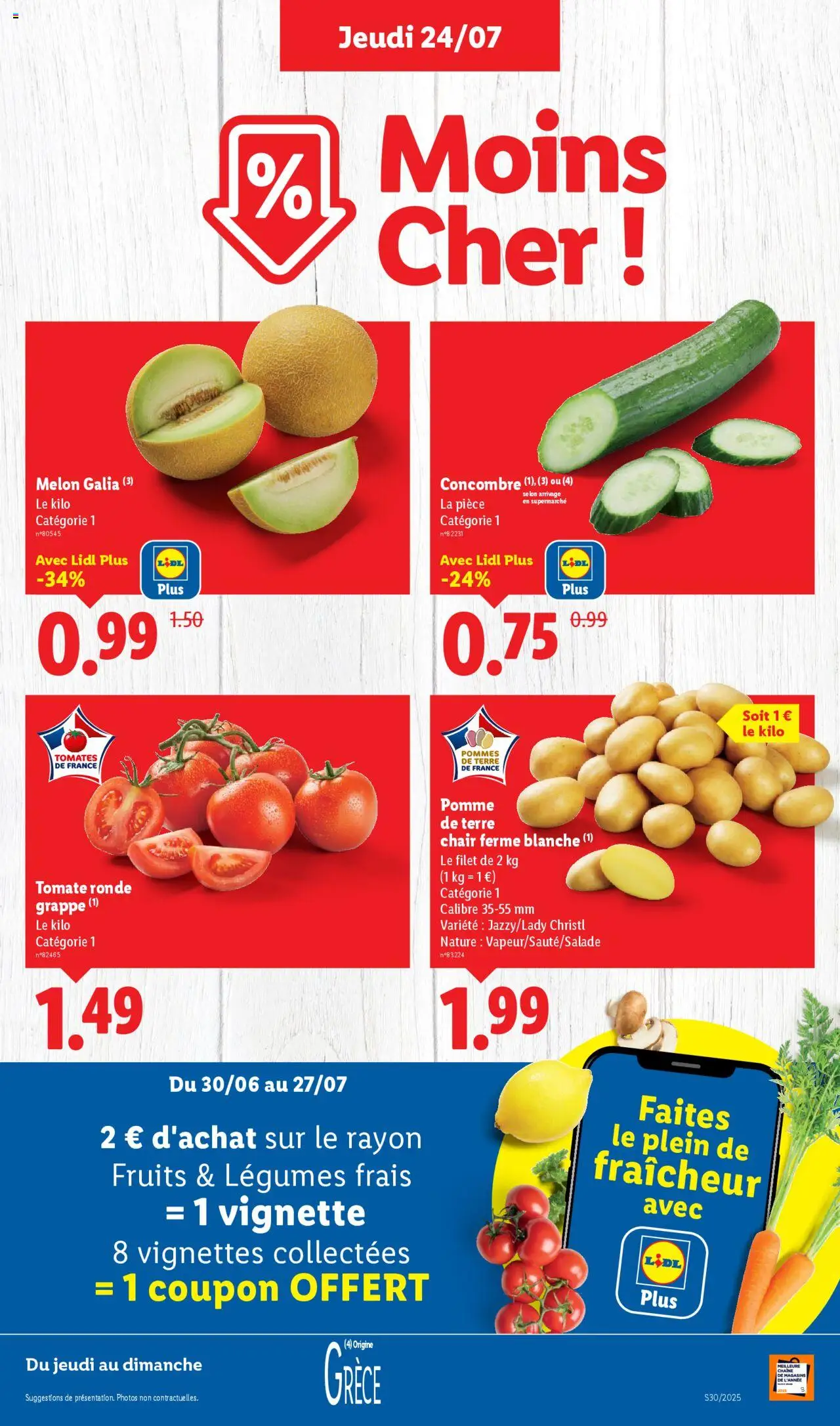 LIDL catalogue semaine 29 - page 5 - valable à partir du 24/07/2025