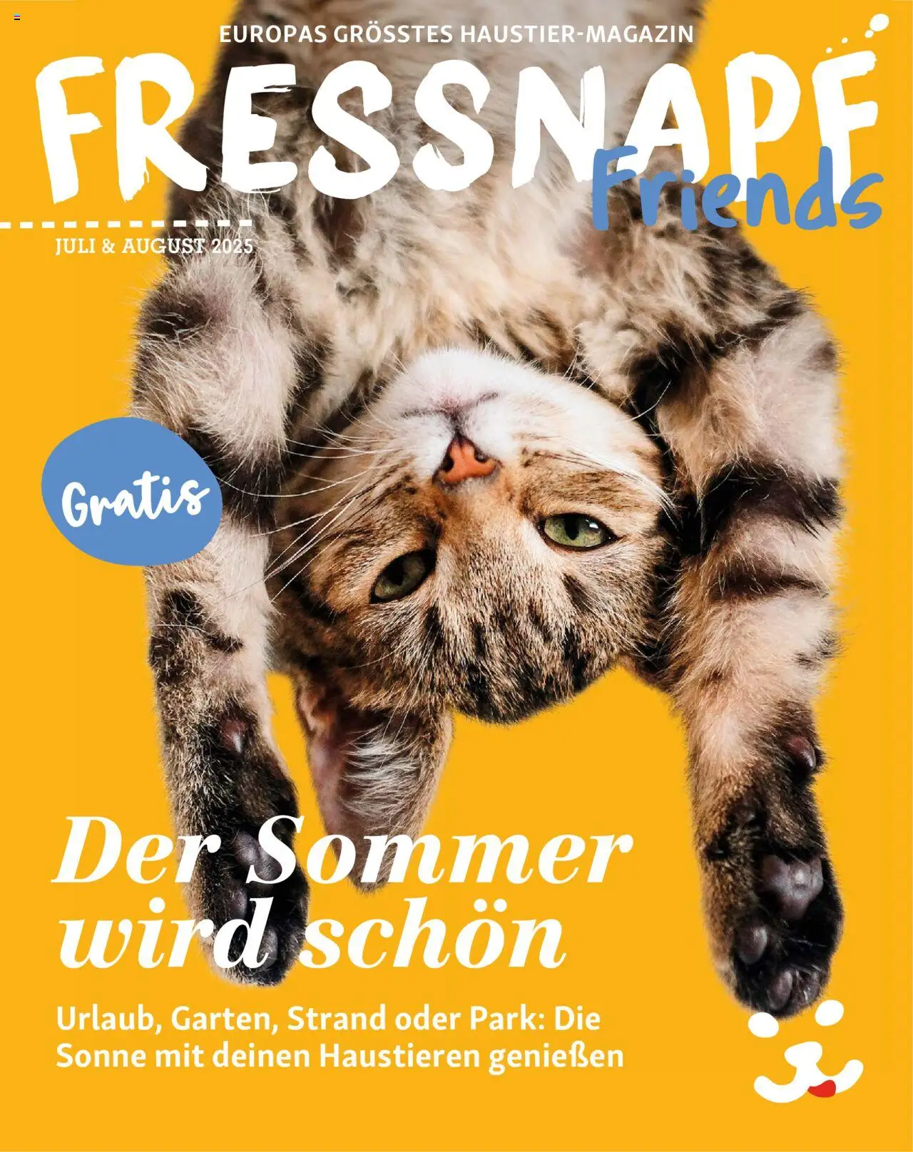 Fressnapf Friends Magazin - Seite 1 - gültig ab 01.07.2025