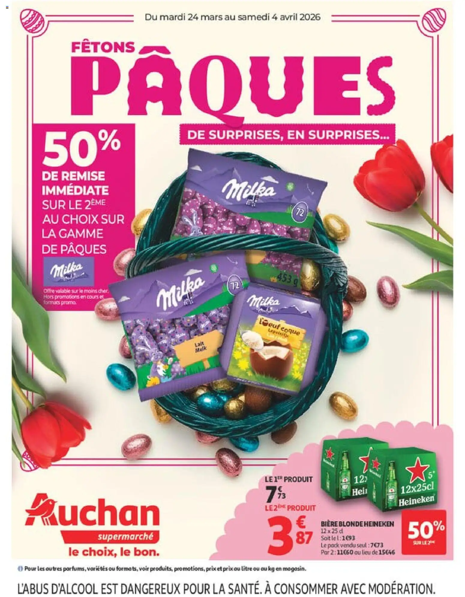 Auchan prospectus - page 1 - valable à partir du 24/03/2026