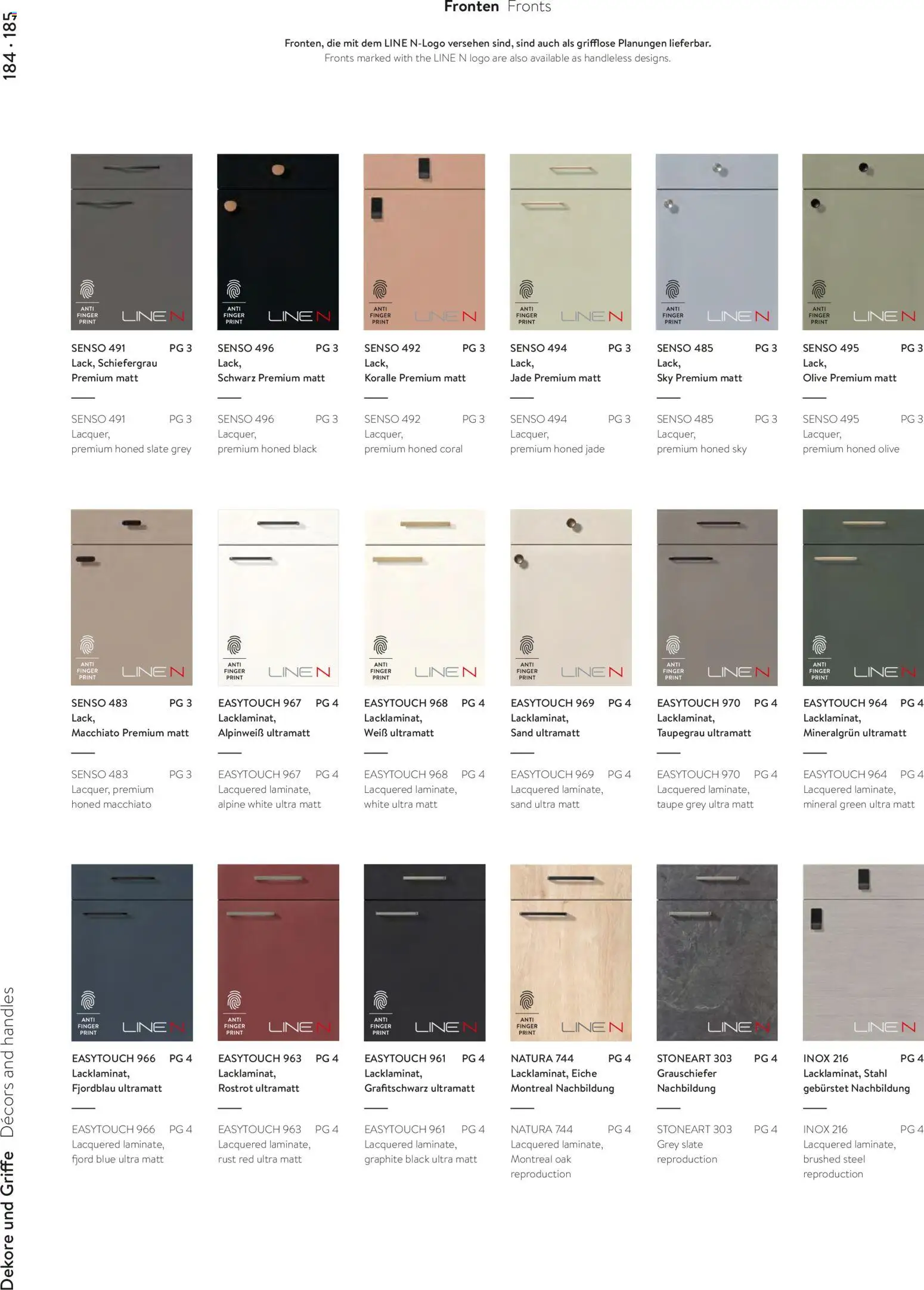 Ostermann Nobilia Küchenprospekt 2026 - Seite 184 - gültig ab 01.01.2026