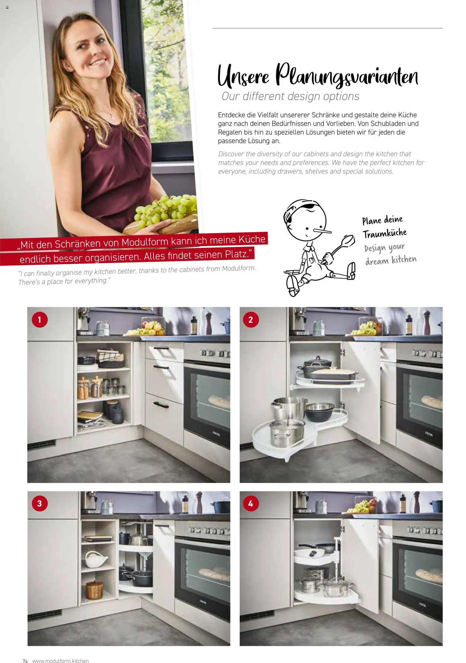 Ostermann Modulform Küchenprospekt 2026 - Seite 74 - gültig ab 01.01.2026