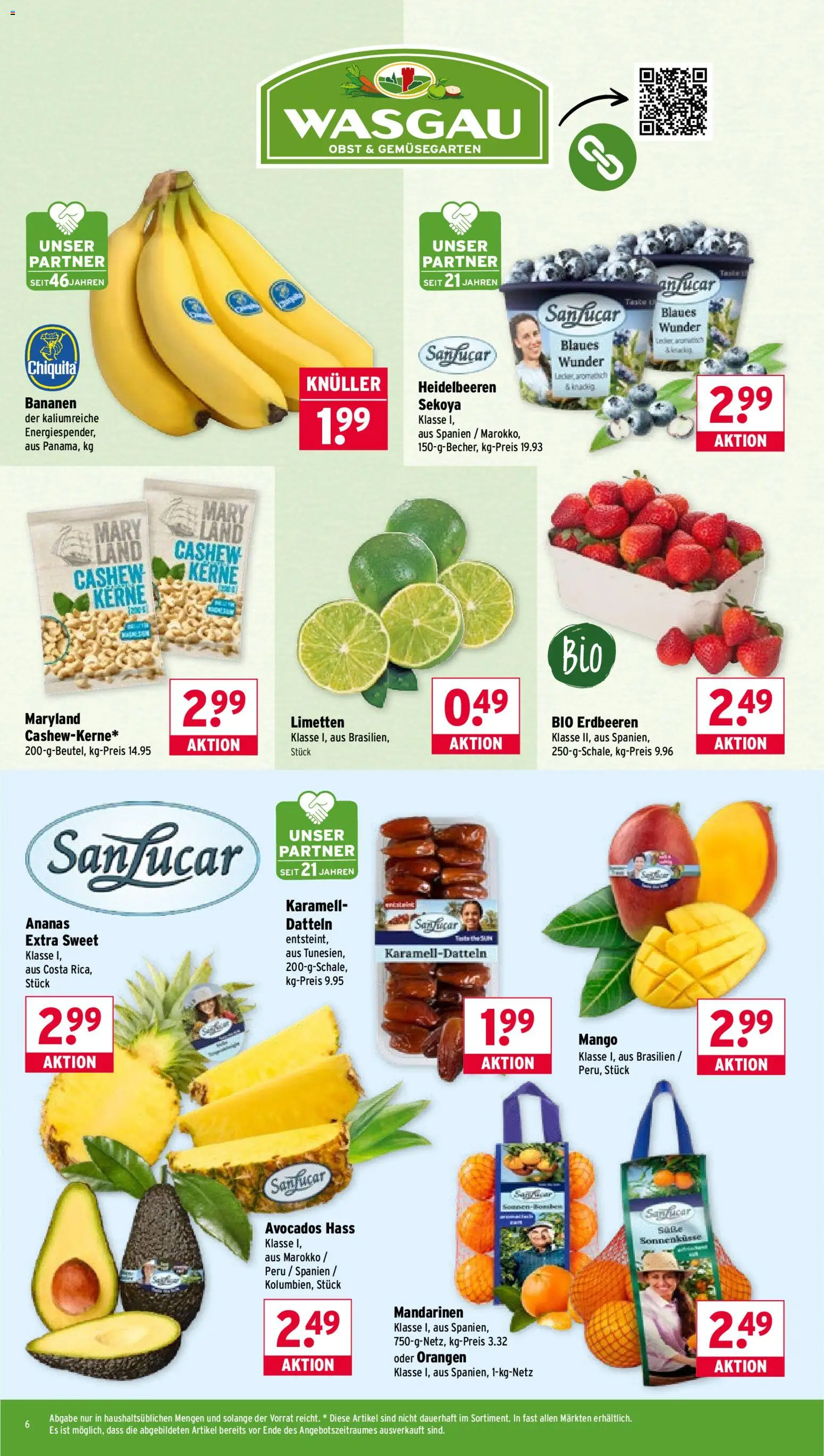 Wasgau Prospekt 	 - Seite 6 - gültig ab 20.04.2026