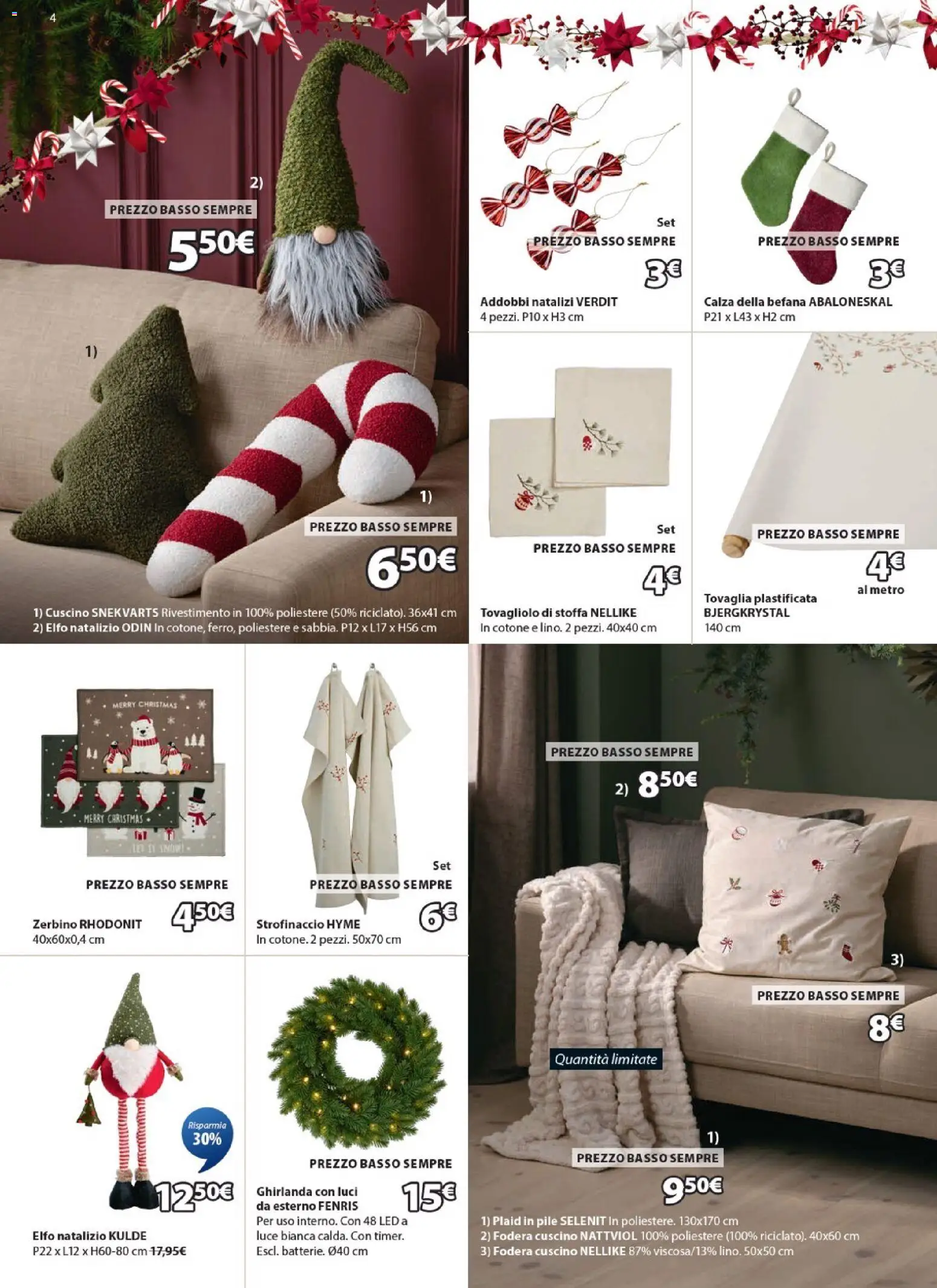 Volantino JYSK	 - pagina 4 - valido dal 24/11/2025