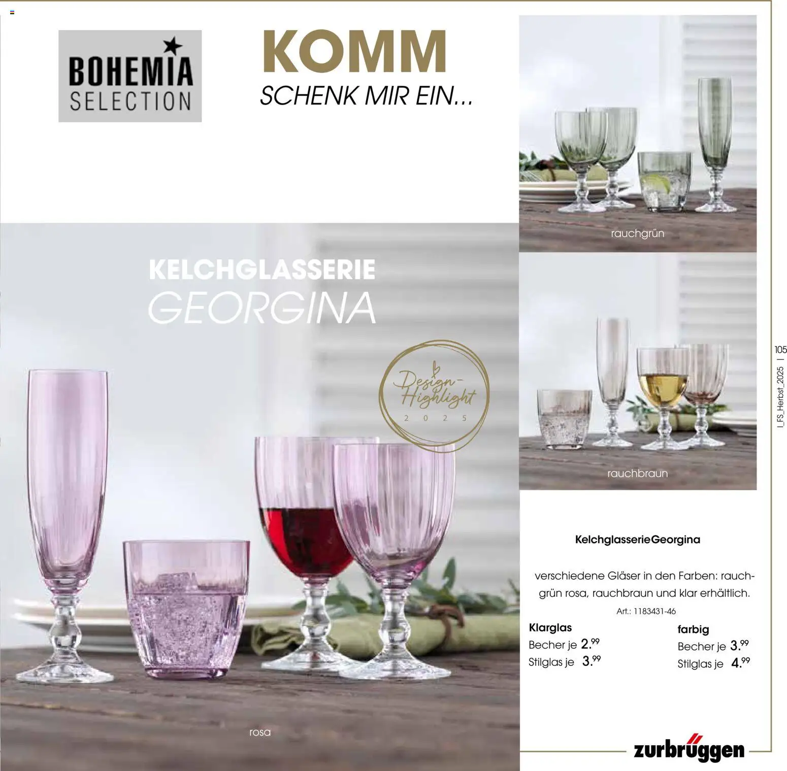 Zurbrüggen Trend-Journal Herbst - Seite 105 - gültig ab 21.10.2025