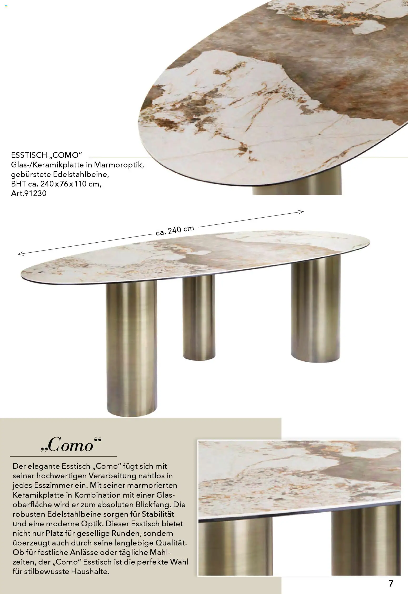 Rahaus Prospekt Glas/Keramik-Esstische - Seite 7 - gültig ab 29.01.2026