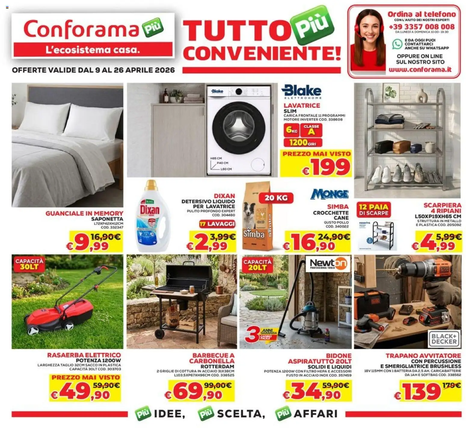 Conforama volantino - pagina 1 - valido dal 09/04/2026