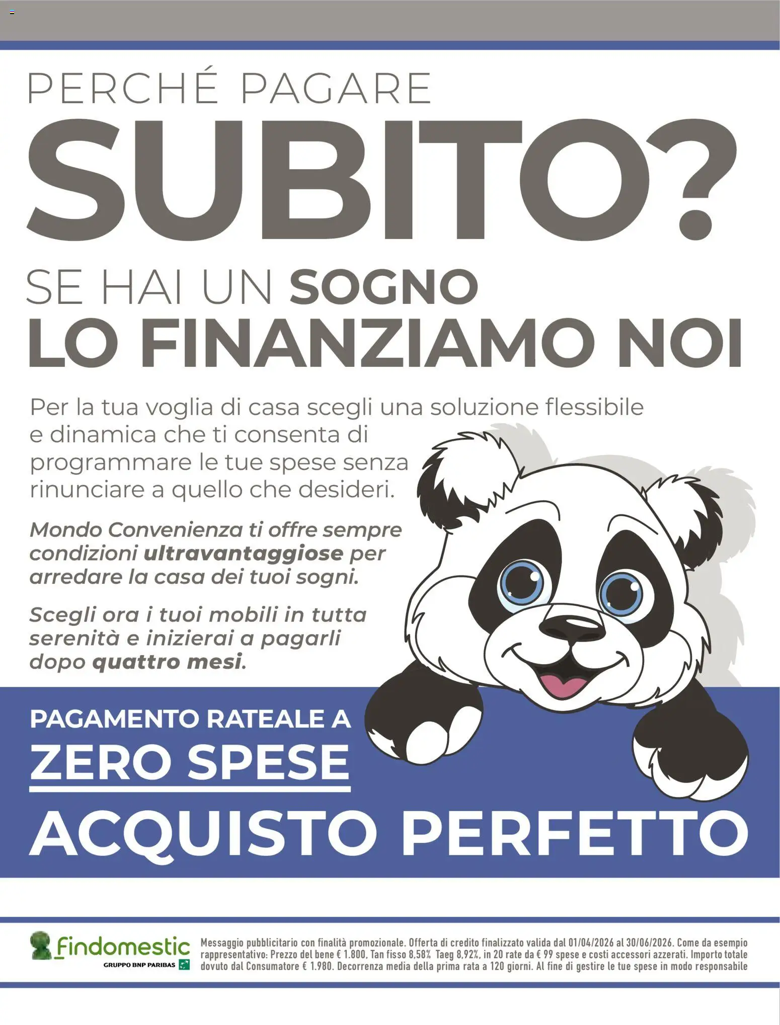 Mondo Convenienza volantino - pagina 2 - valido dal 01/04/2026