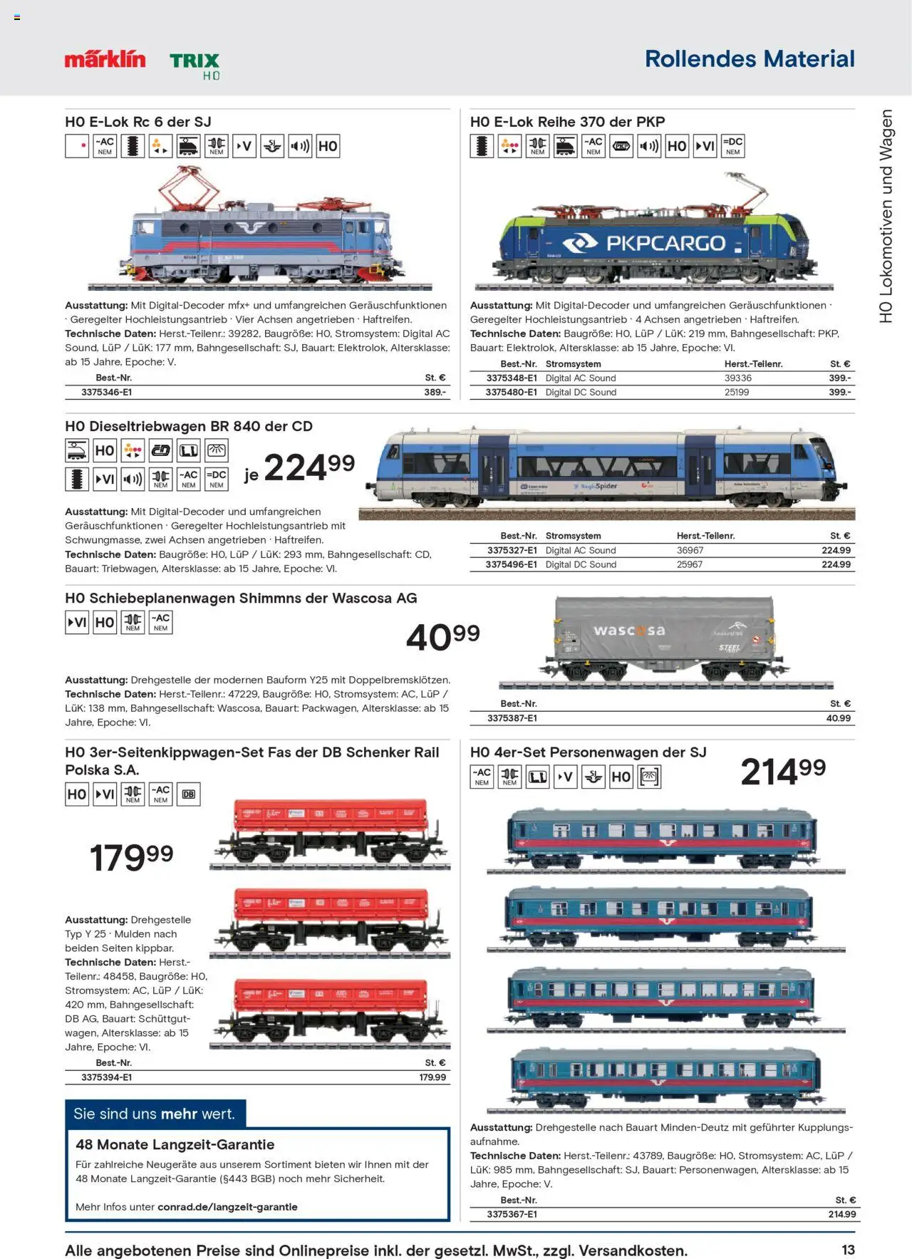 Conrad  Modellbahn Katalog - Seite 15 - gültig ab 25.08.2025