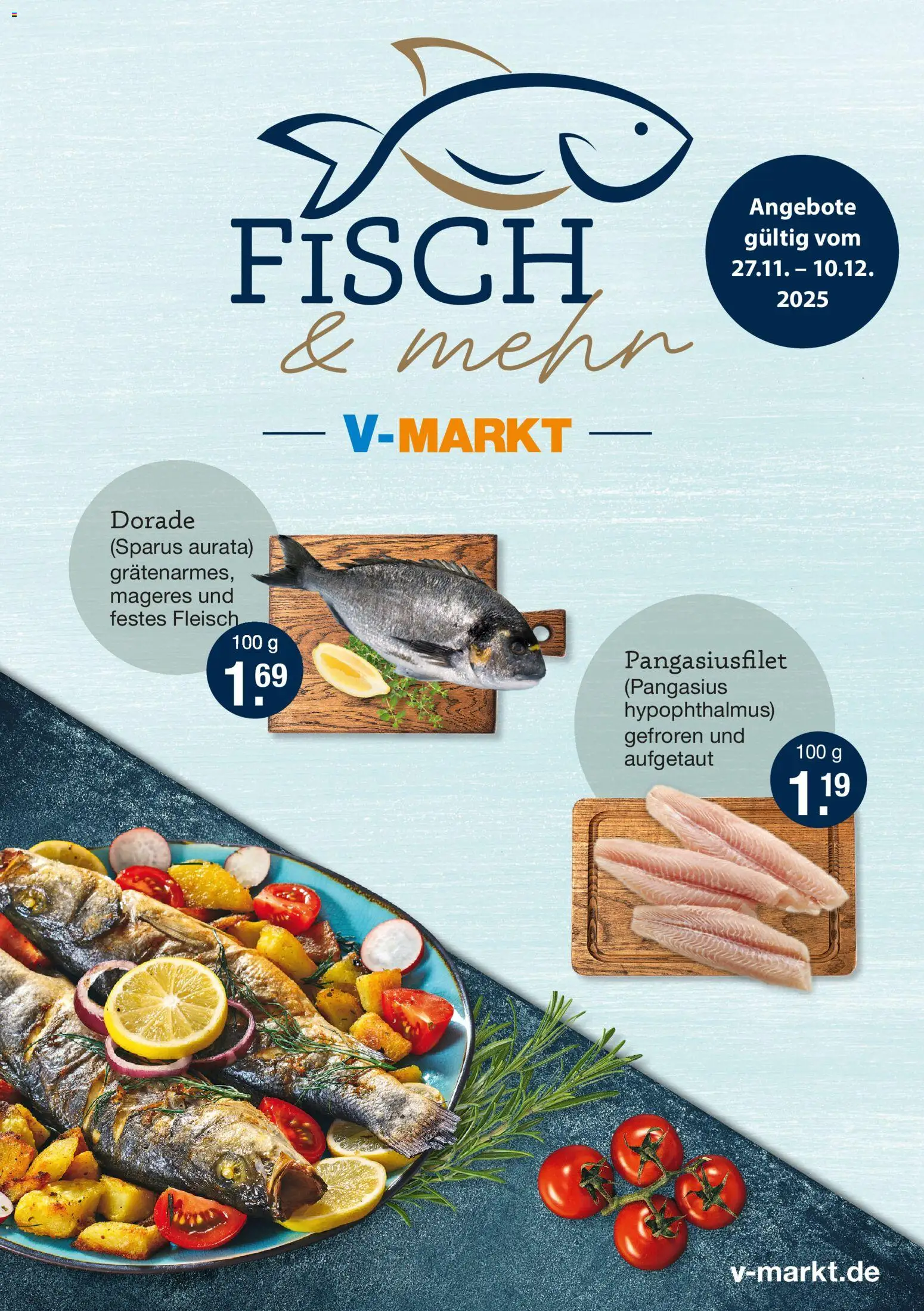 V-Markt - M&#252;nchen Fischwerbung - Seite 1 - gültig ab 27.11.2025