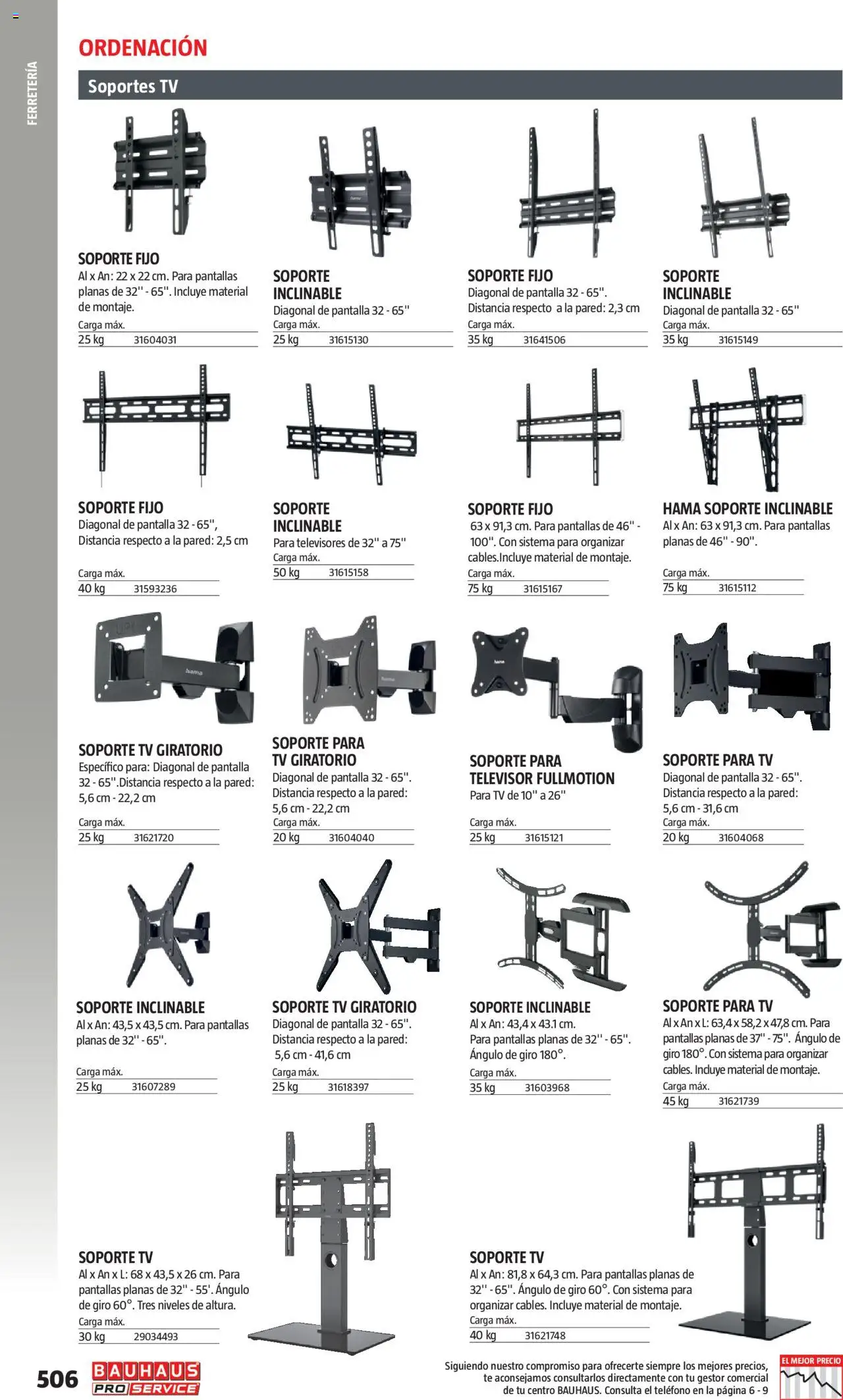 Bauhaus - ProService  - Página de 506 - Válido desde 24/02/2025