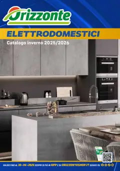 Anteprima Orizzonte Elettrodomestici catalogo valida dal 01/11/2025