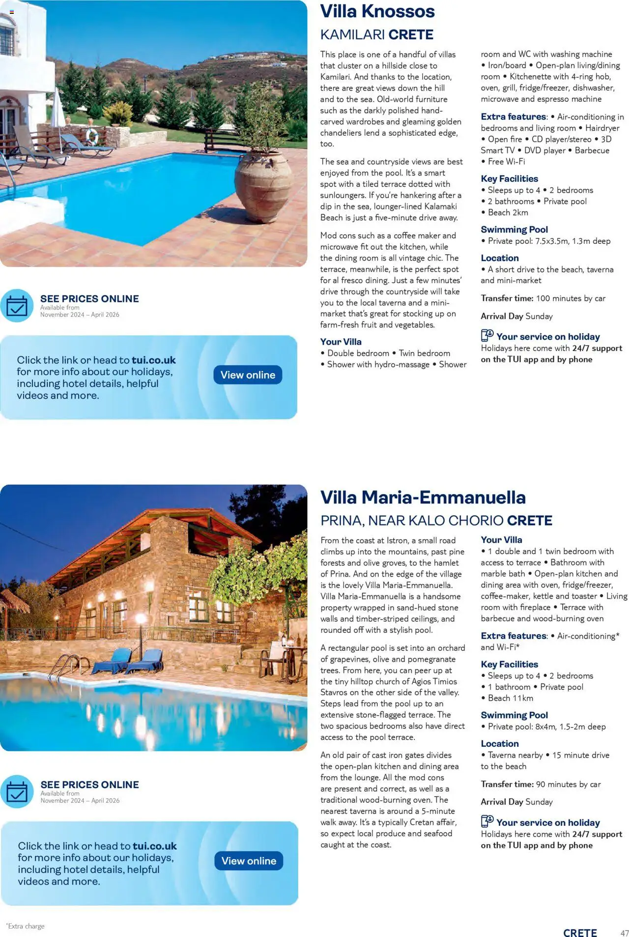 TUI - Villas Collection November 2024 – April 2026 - page 47- valid from 01/11/2024