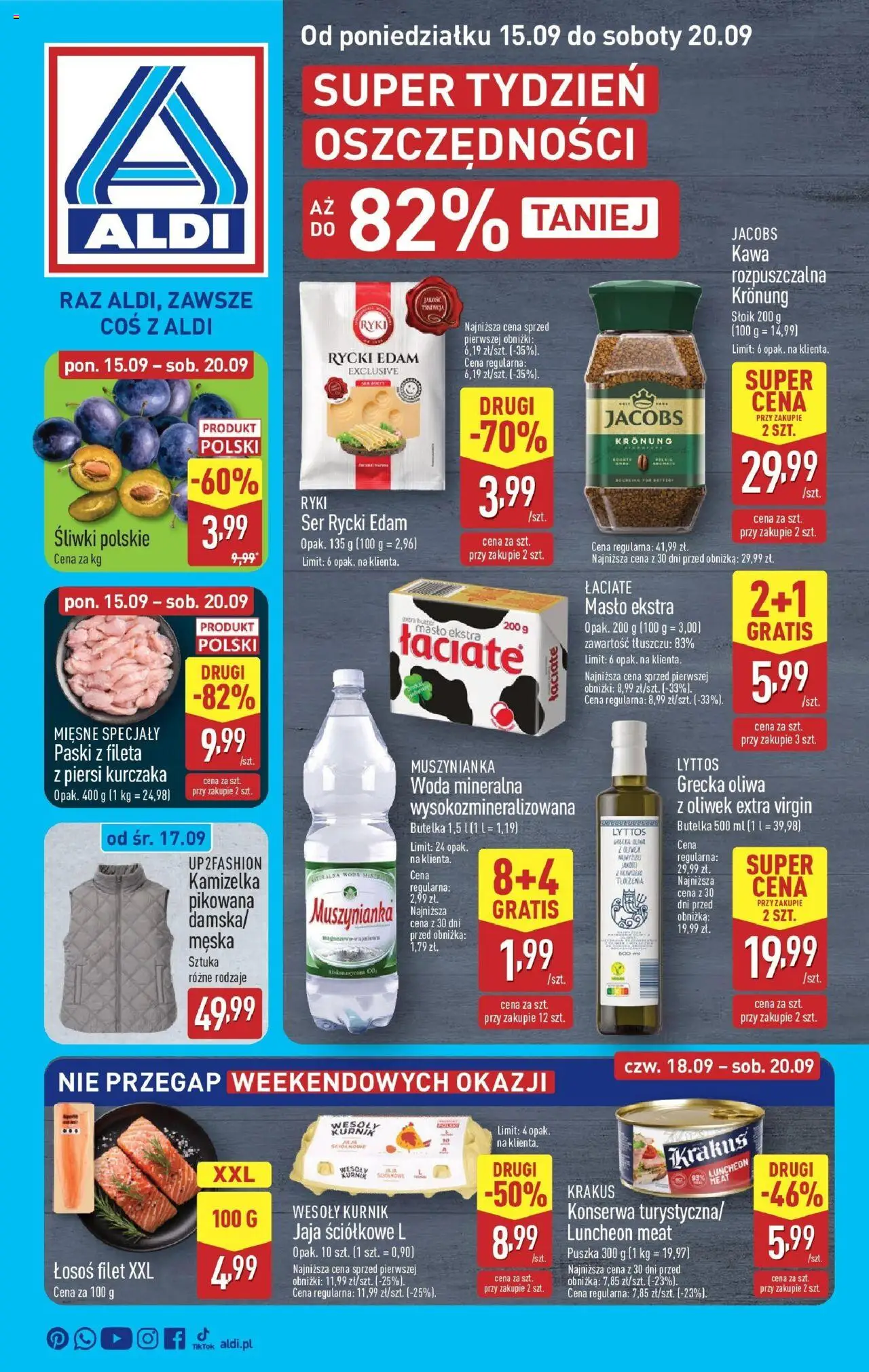Aldi Gazetka - strona 1- ważny od 15.09.2025