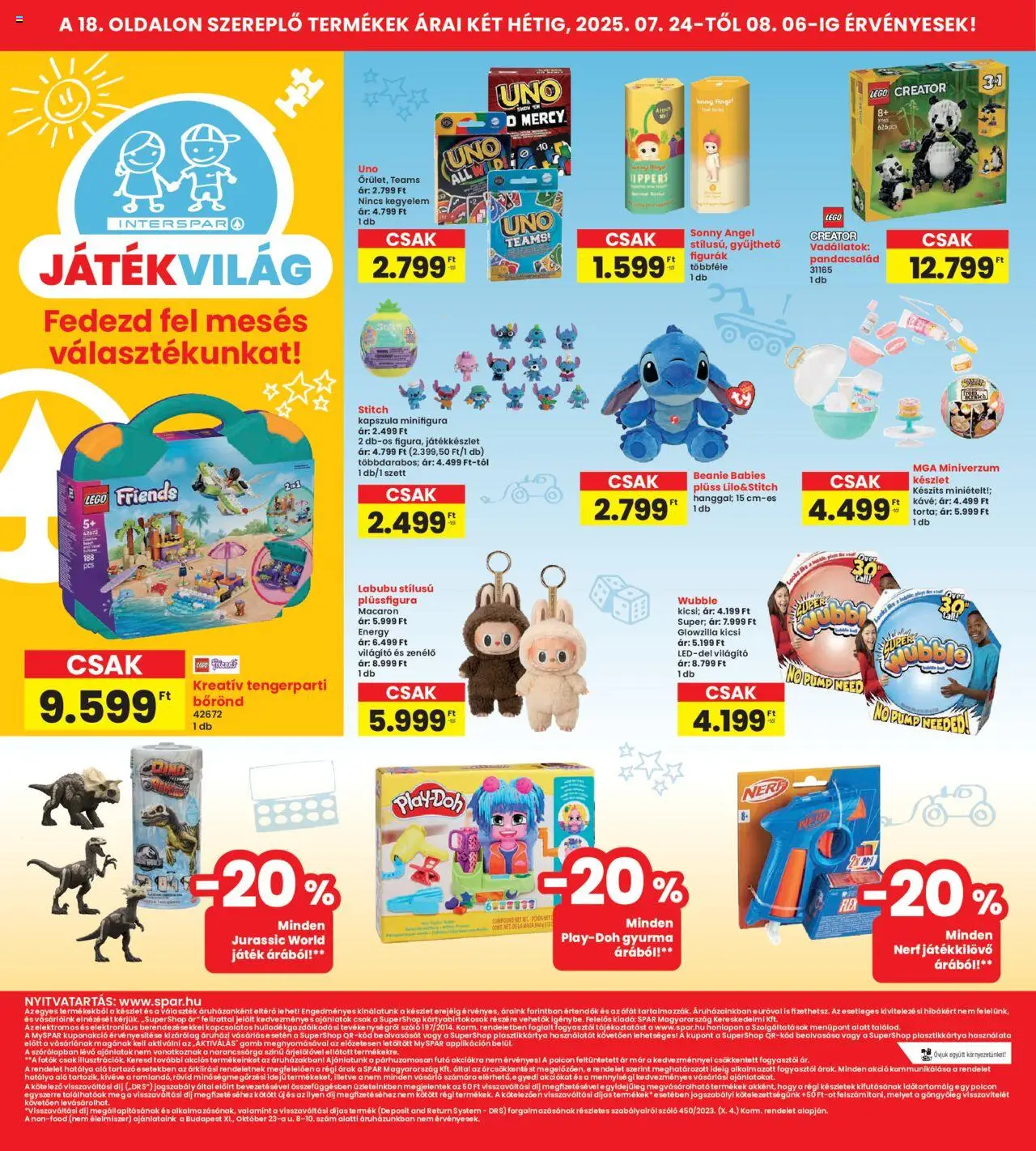 Interspar Akciós újság - 18oldal - érvényes 2025.07.24.-tól