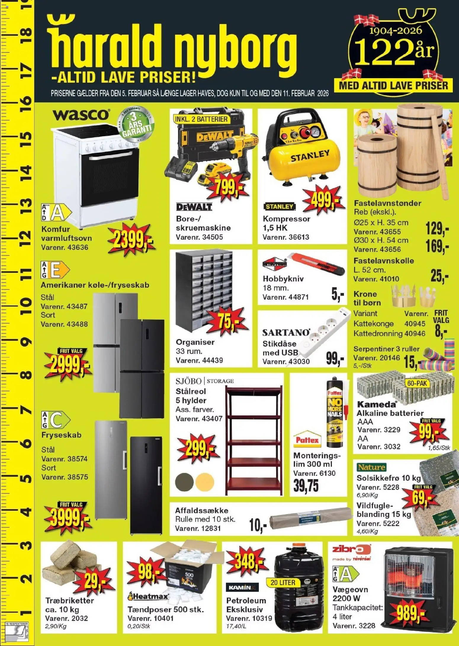 Harald Nyborg - Tilbudsavis - side 1- gyldig fra 05/02/2026