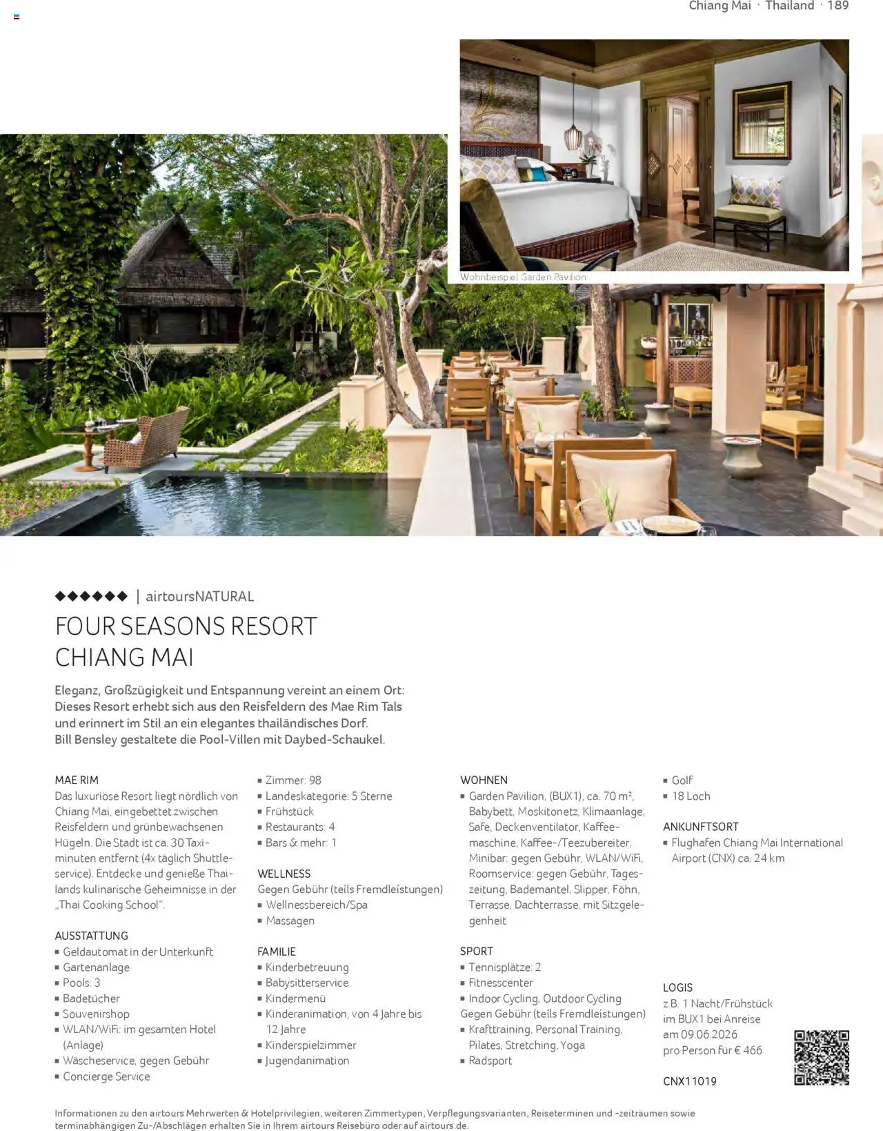 TUI airtours Katalog  Erstklassige Fernreisen 2025/26 - Seite 189 - gültig ab 01.11.2025