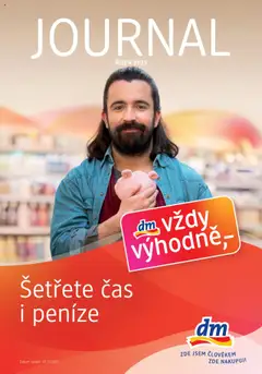 Náhled dm drogerie leták platný od 09.10.2025
