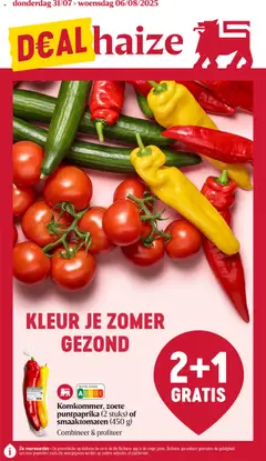 Delhaize folder week 31 geldig vanaf 31/07/2025