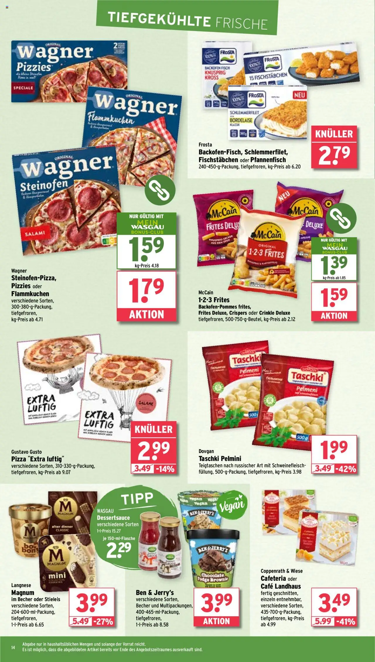 Wasgau Prospekt 	 - Seite 14 - gültig ab 14.07.2025
