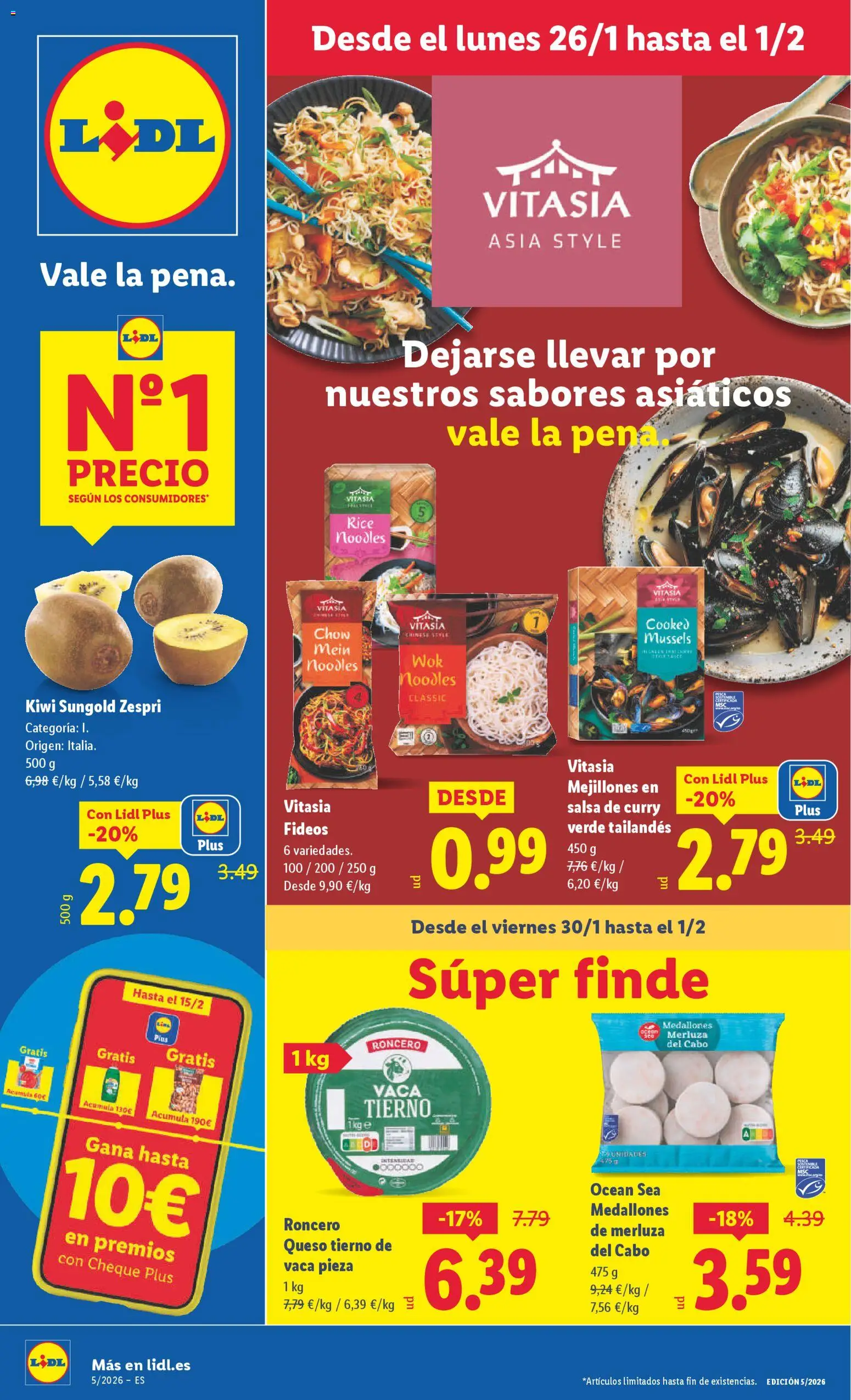 Lidl folleto - Página de 1 - Válido desde 26/01/2026