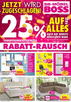 Vorschau SB Möbel Boss Prospekt 	 gültig ab 28.02.2026