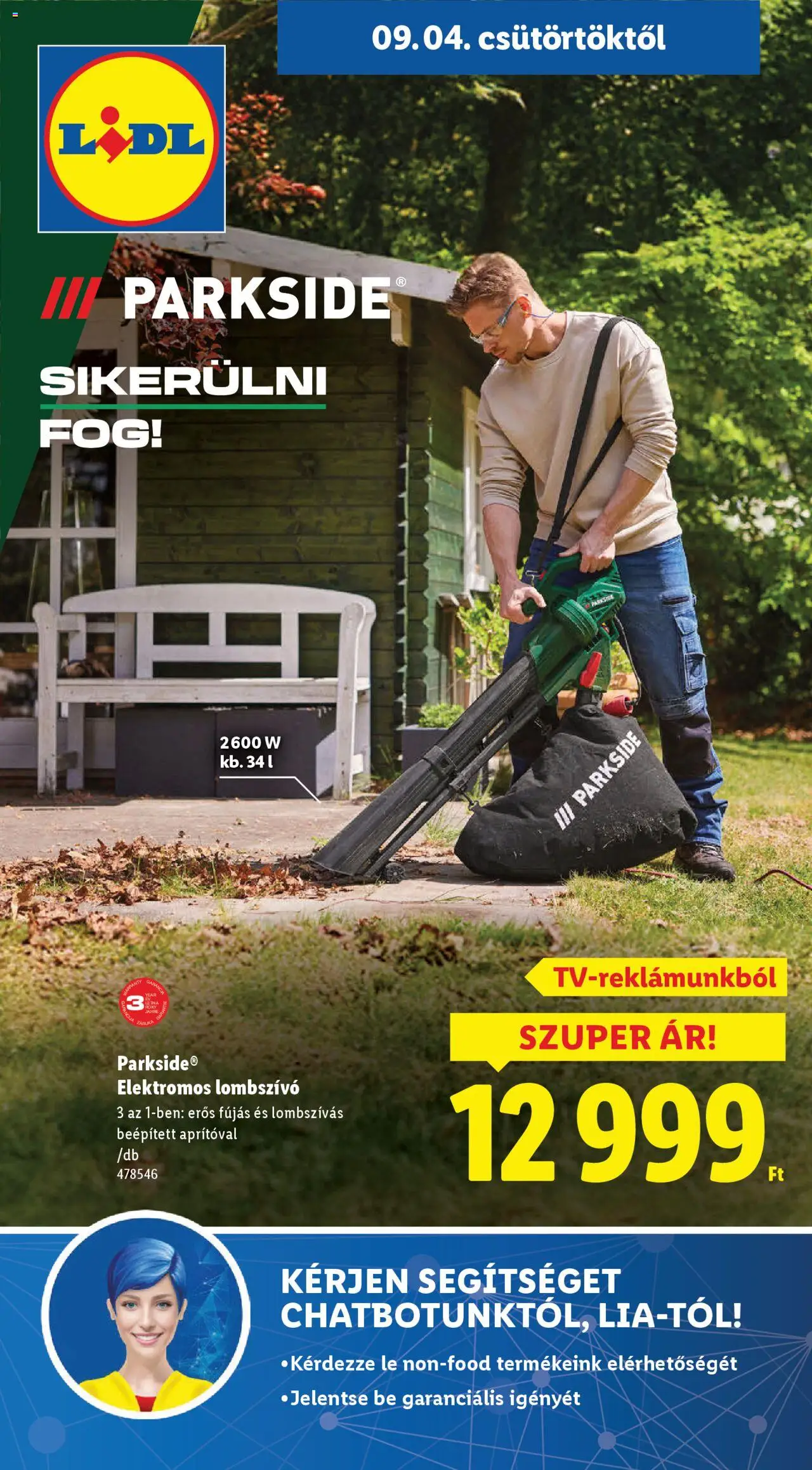 Lidl - Nonfood kínálatunk - 1oldal - érvényes 2025.09.04.-tól