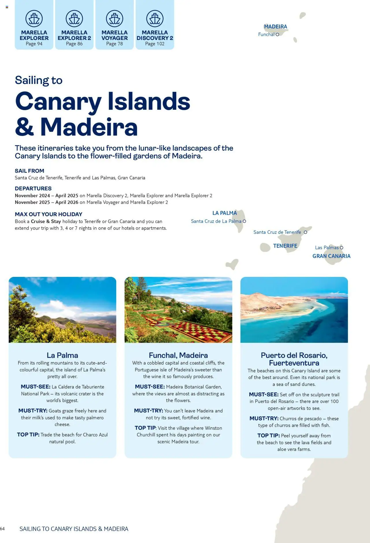 TUI - Marella Cruises - page 64- valid from 01/11/2024